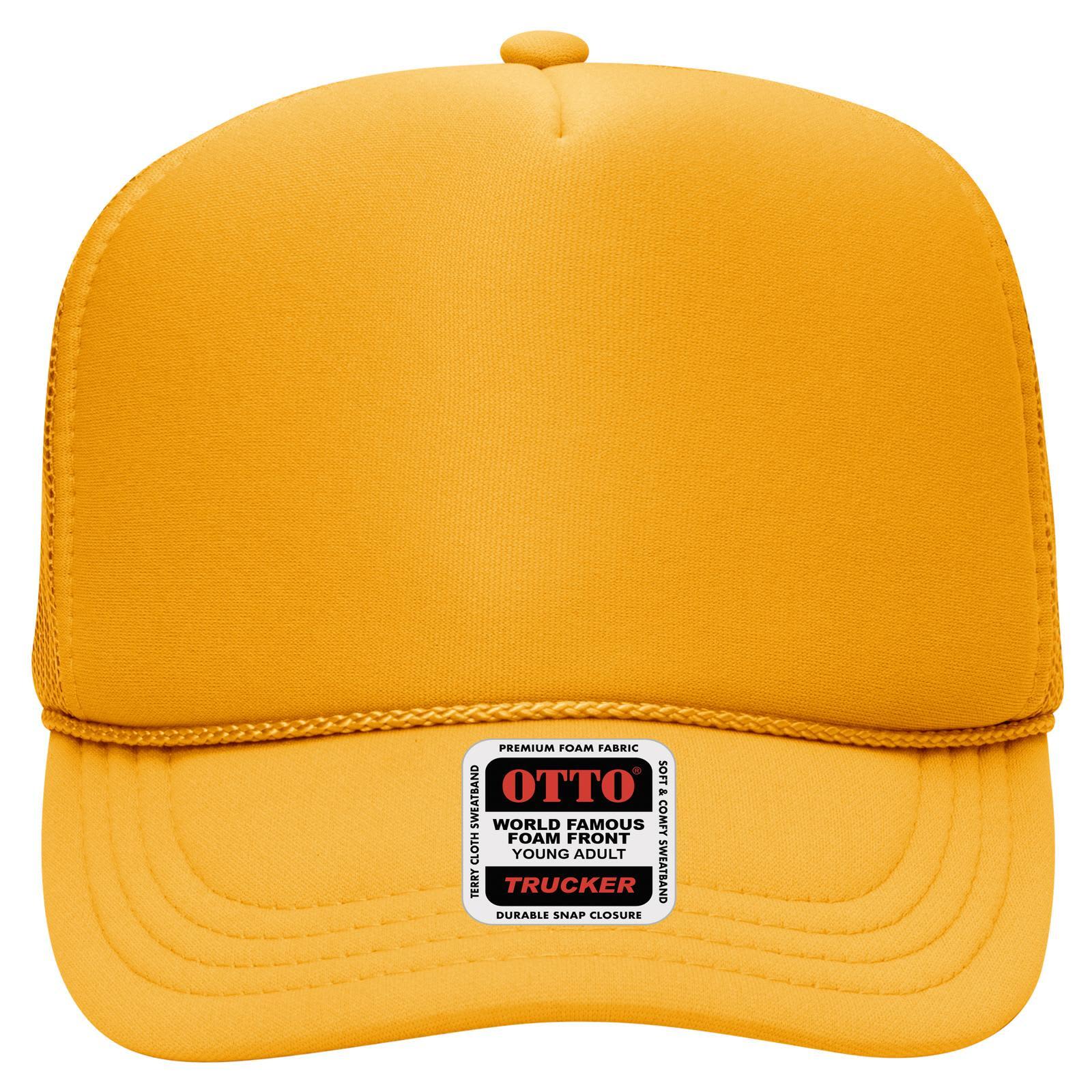 5 Panel High Crown Trucker Cap (Youth)
