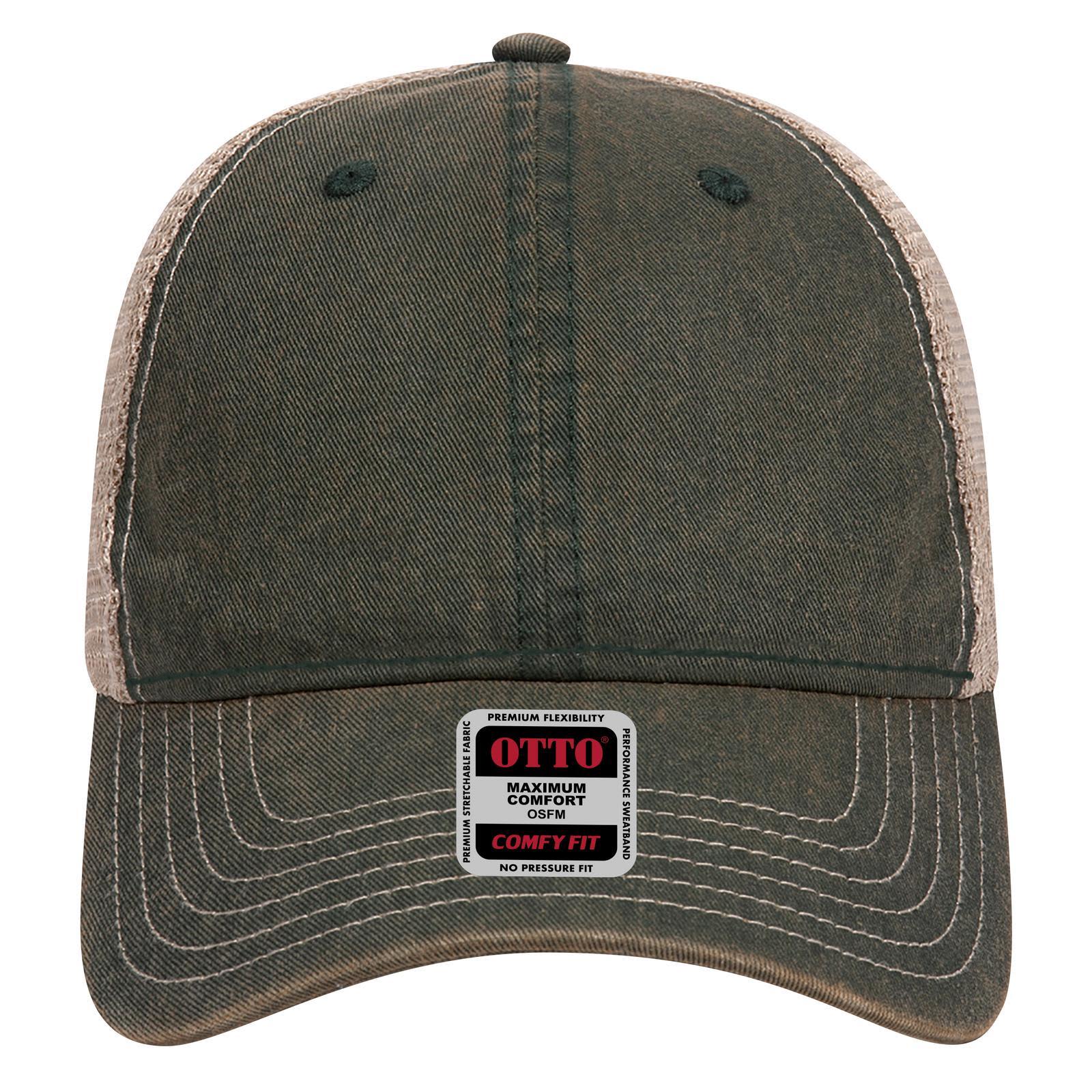 6 Panel Low Profile Relaxed Trucker Cap