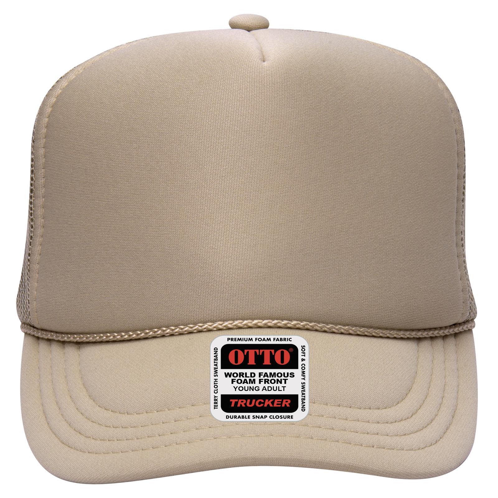5 Panel High Crown Trucker Cap (Youth)