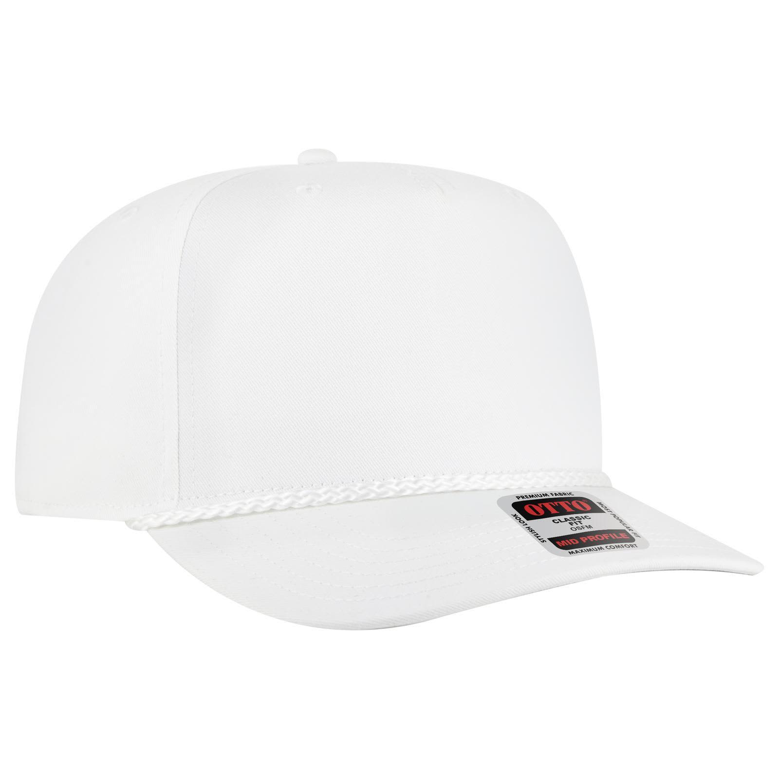 5 Panel Mid Profile Baseball Cap