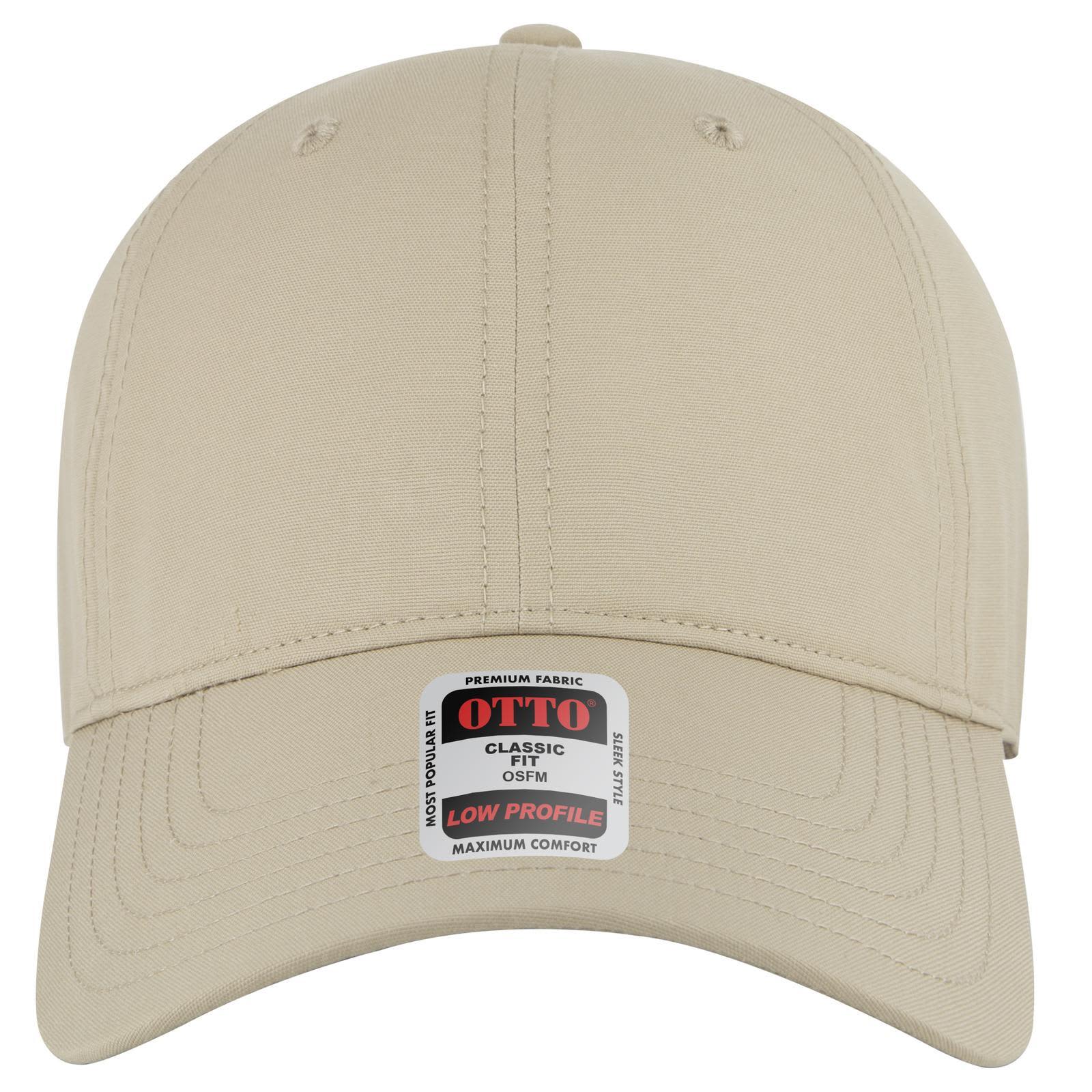 6 Panel Low Profile Style Baseball Cap