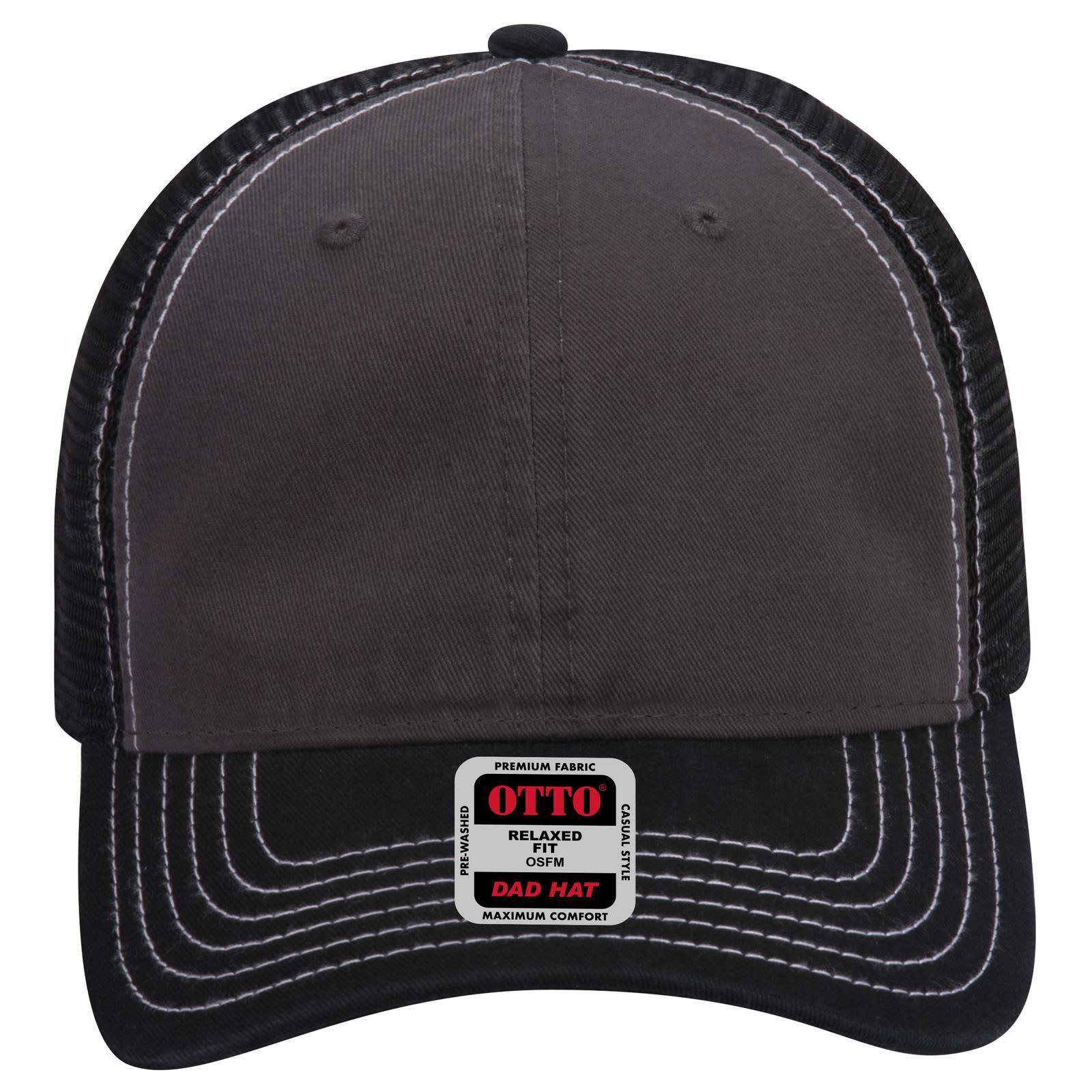 6 Panel Low Profile Trucker Dad Cap