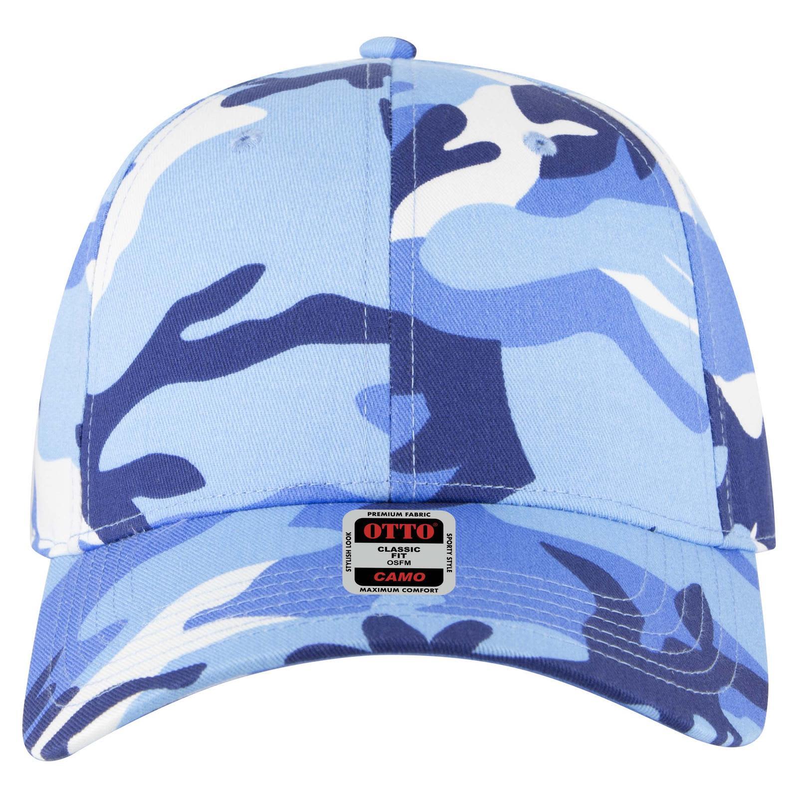Camo 6 Panel Low Profile Baseball Cap Camo