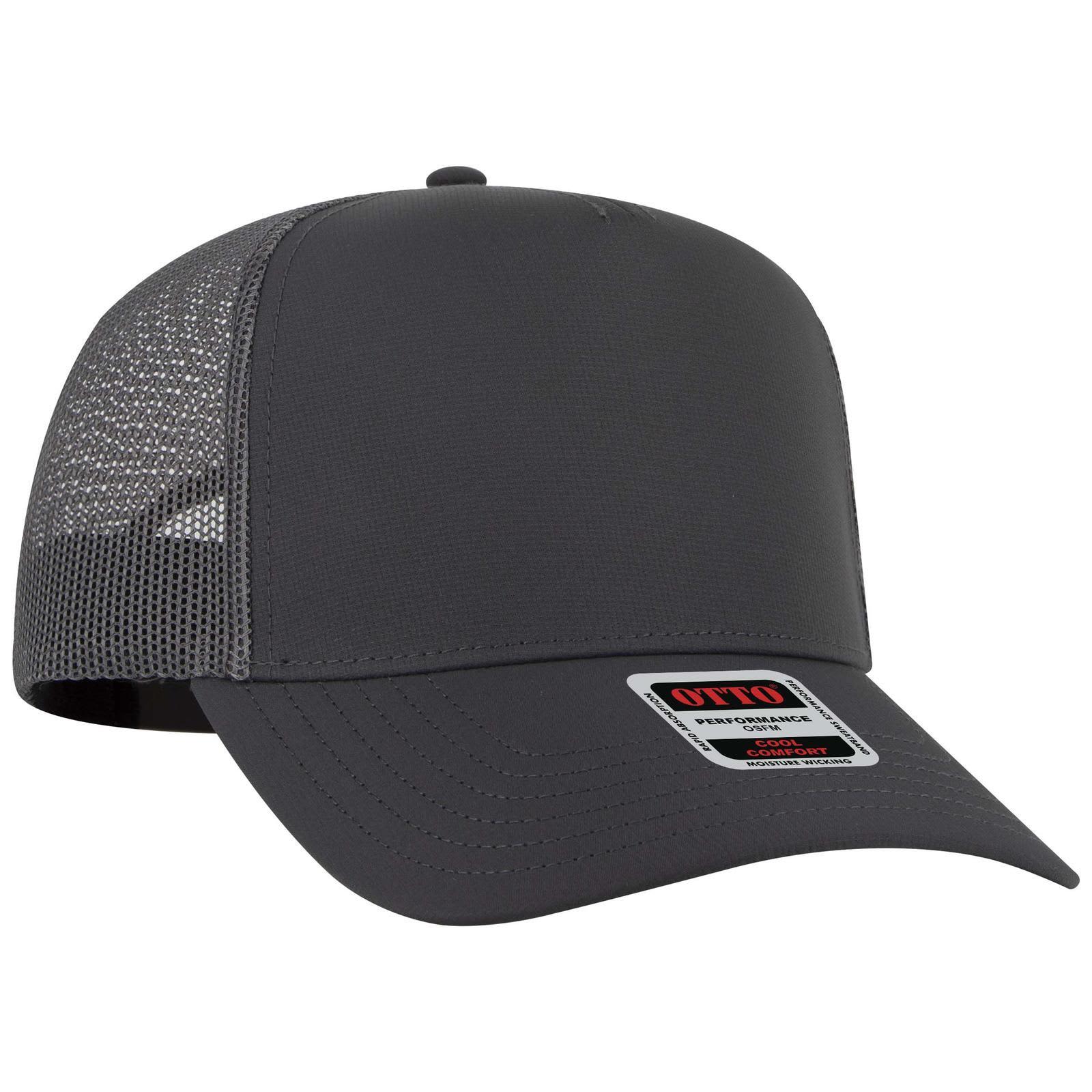 5 Panel Mid Profile Trucker Cap