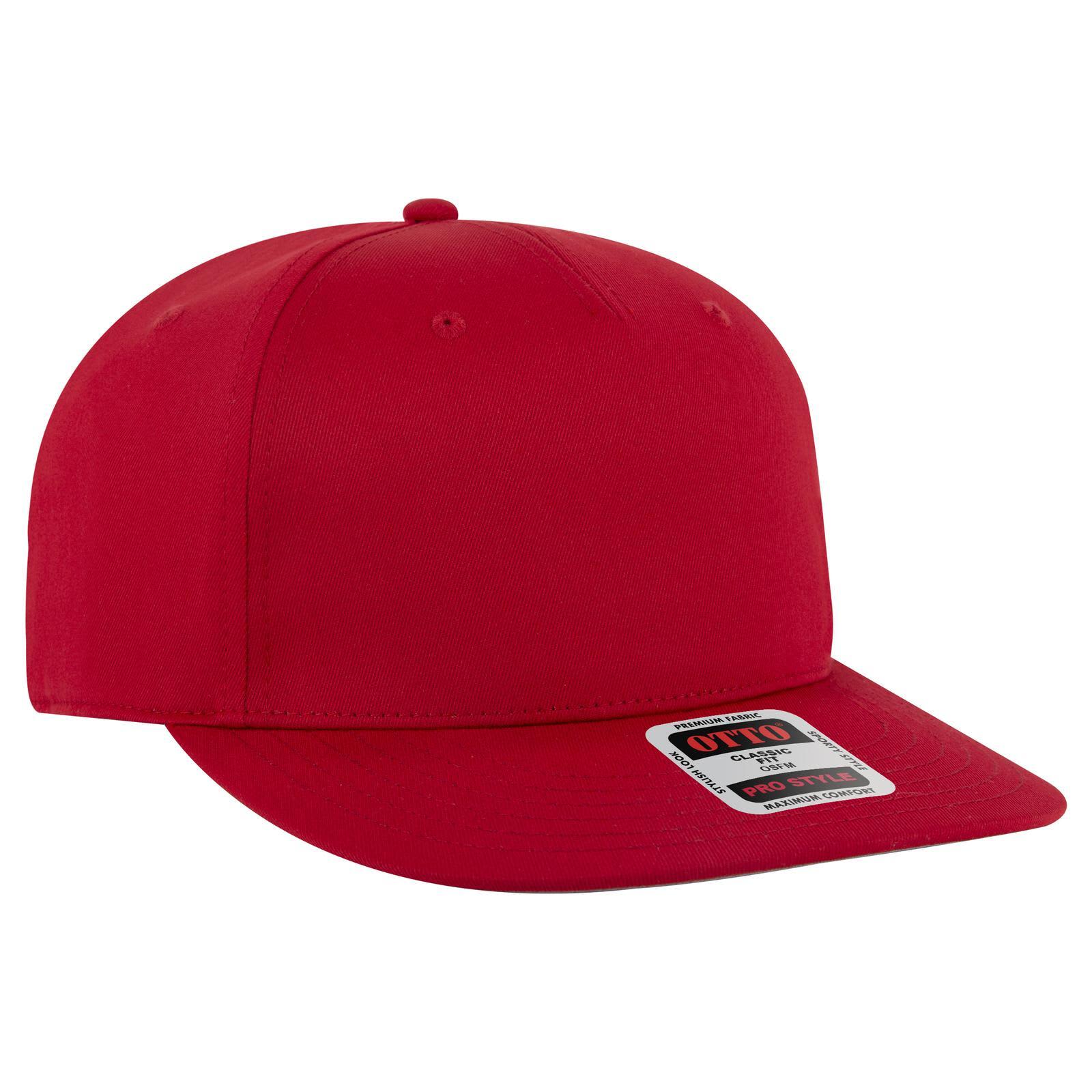 5 Panel Pro Style Snapback Hat