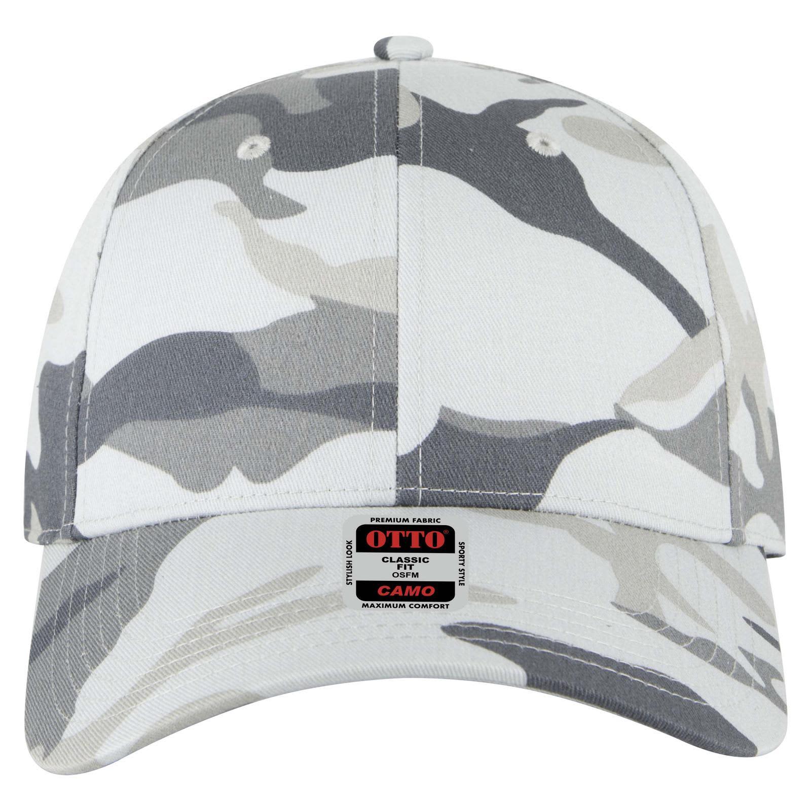Camo 6 Panel Low Profile Baseball Cap Camo