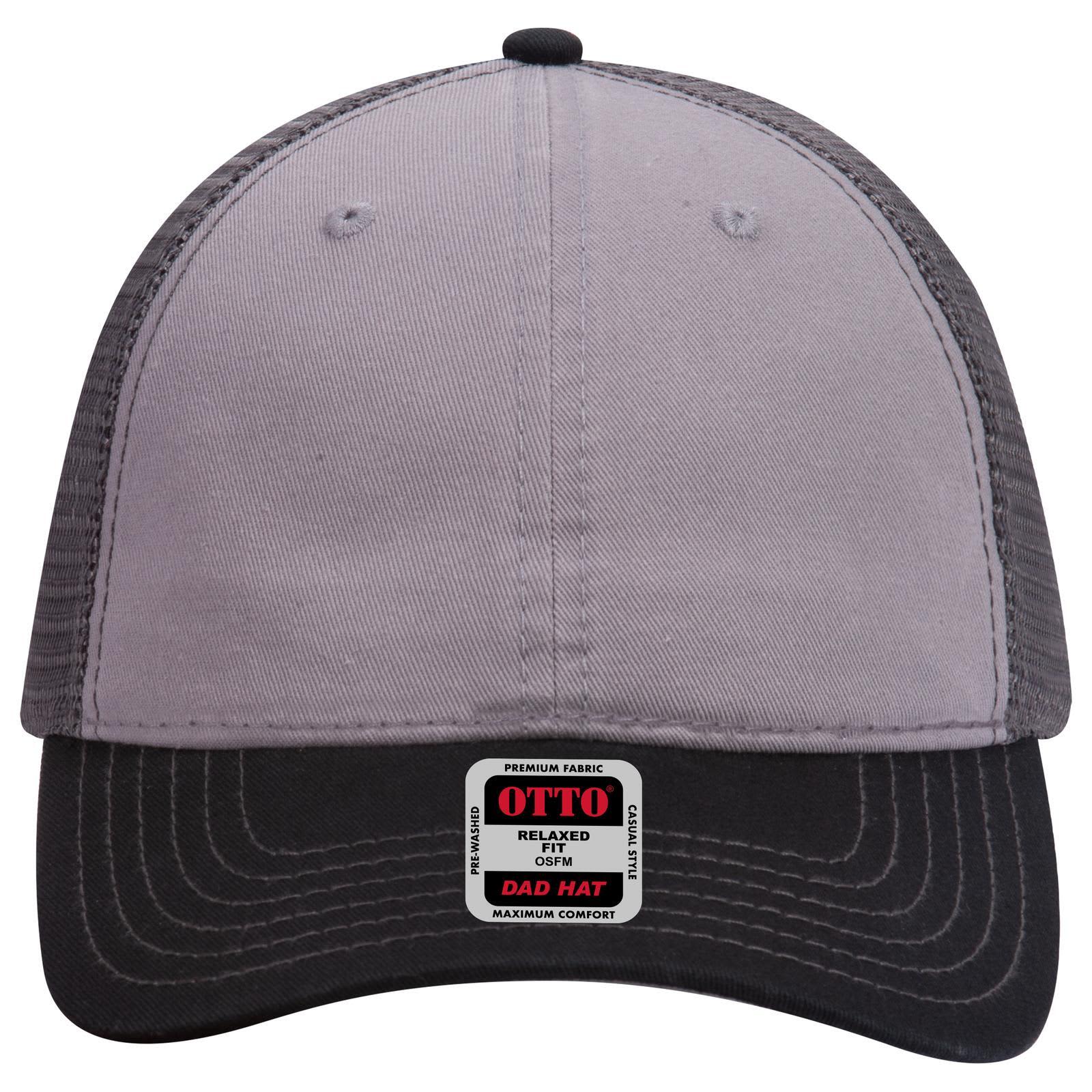 6 Panel Low Profile Trucker Dad Cap