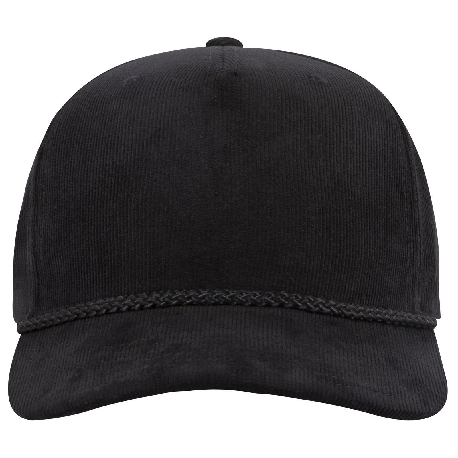 5 Panel Mid Profile Corduroy Baseball Cap