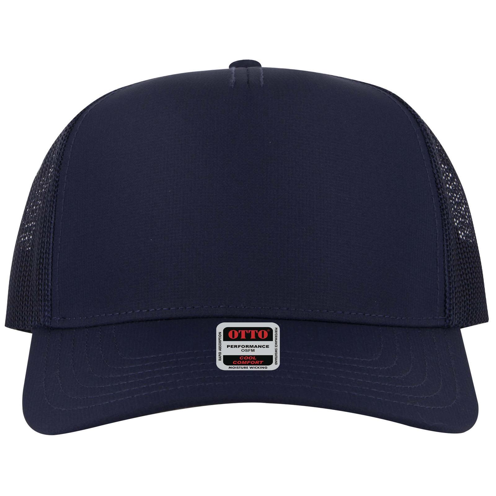 5 Panel Mid Profile Trucker Cap