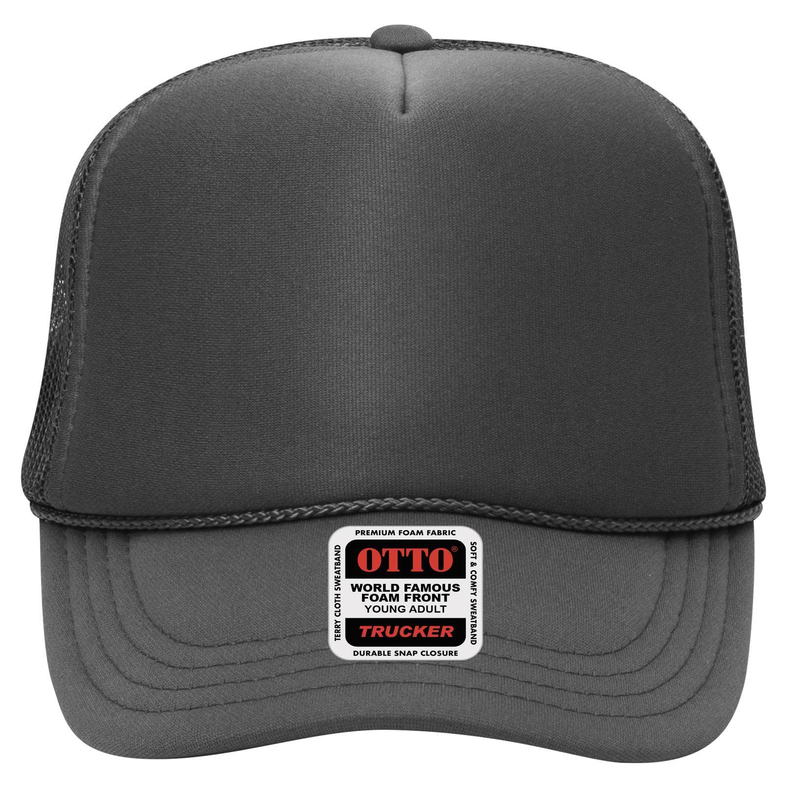5 Panel High Crown Trucker Cap (Youth)
