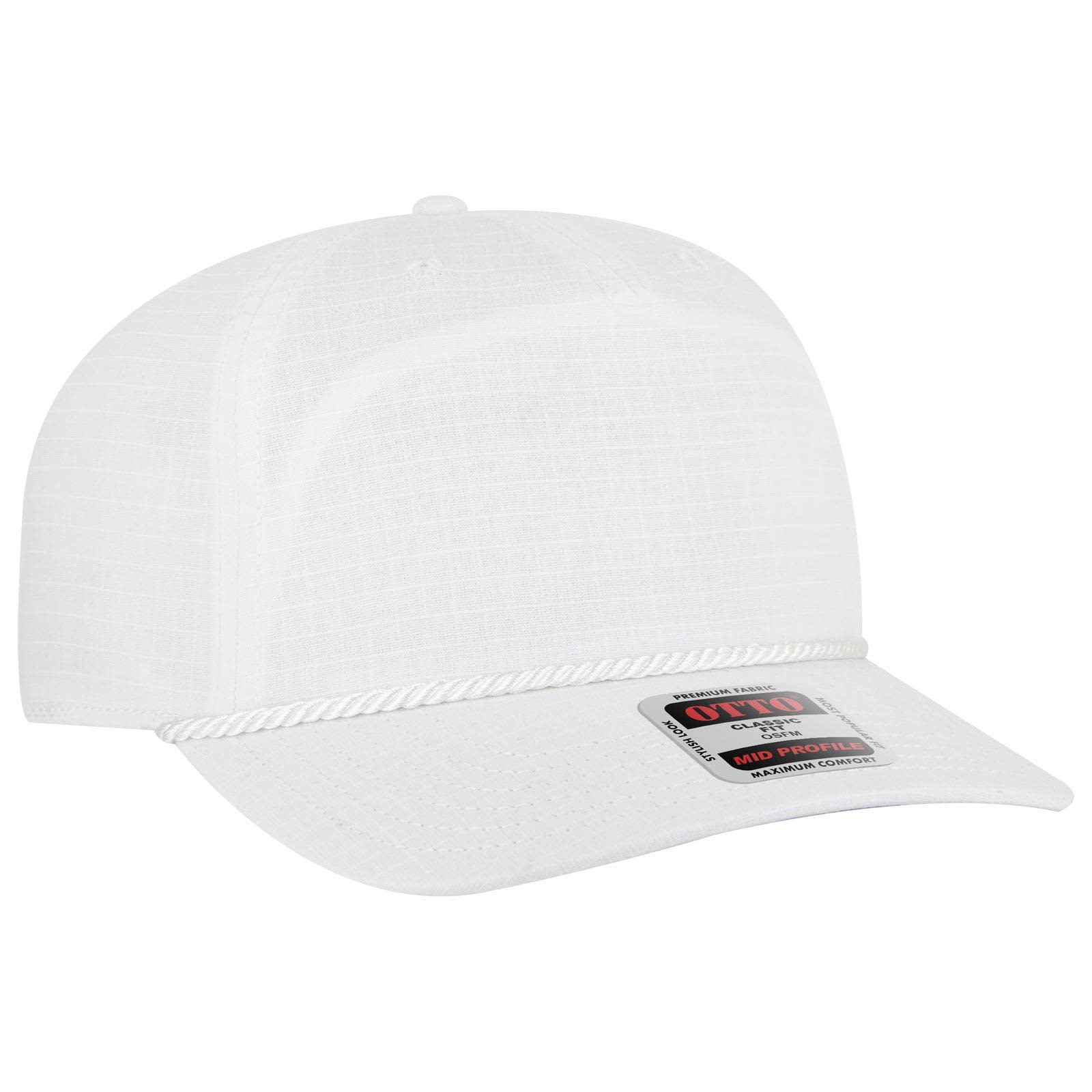 5 Panel Mid Profile Baseball Hat