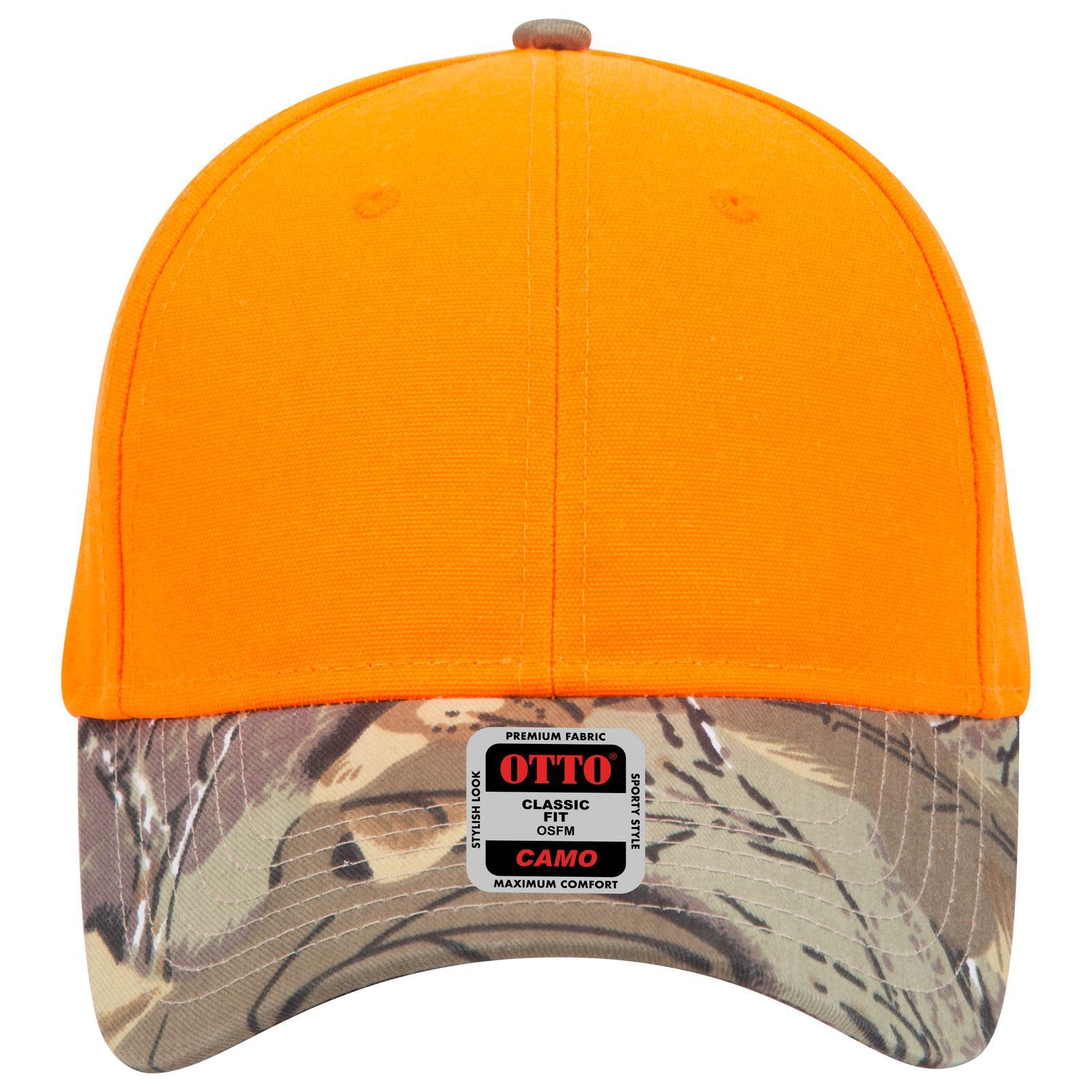 Camo 6 Panel Low Profile Baseball Cap Camo