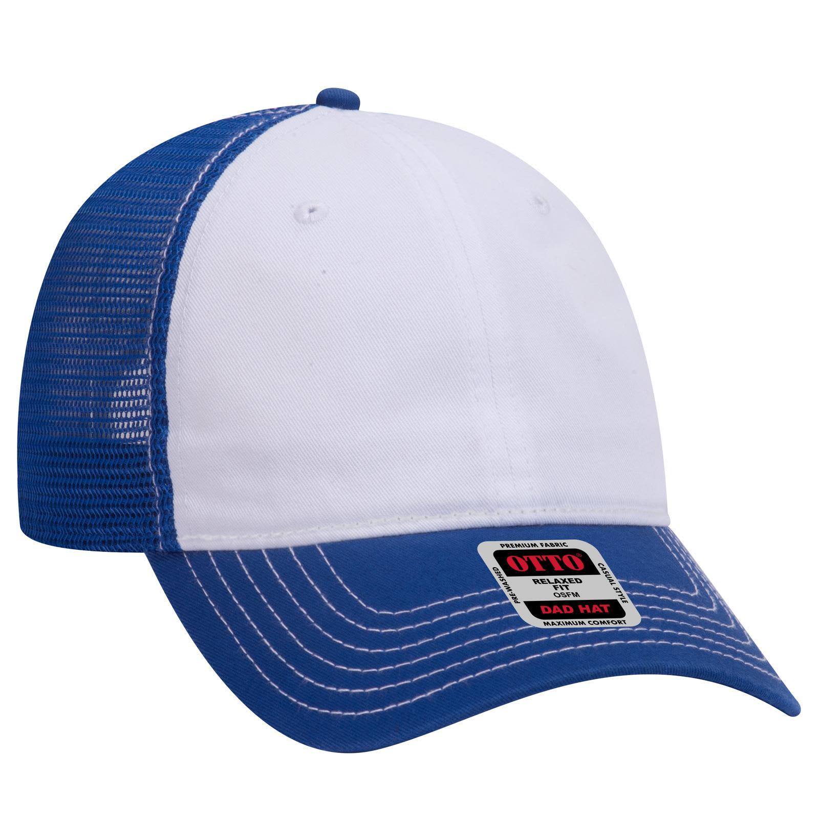 6 Panel Low Profile Trucker Dad Cap