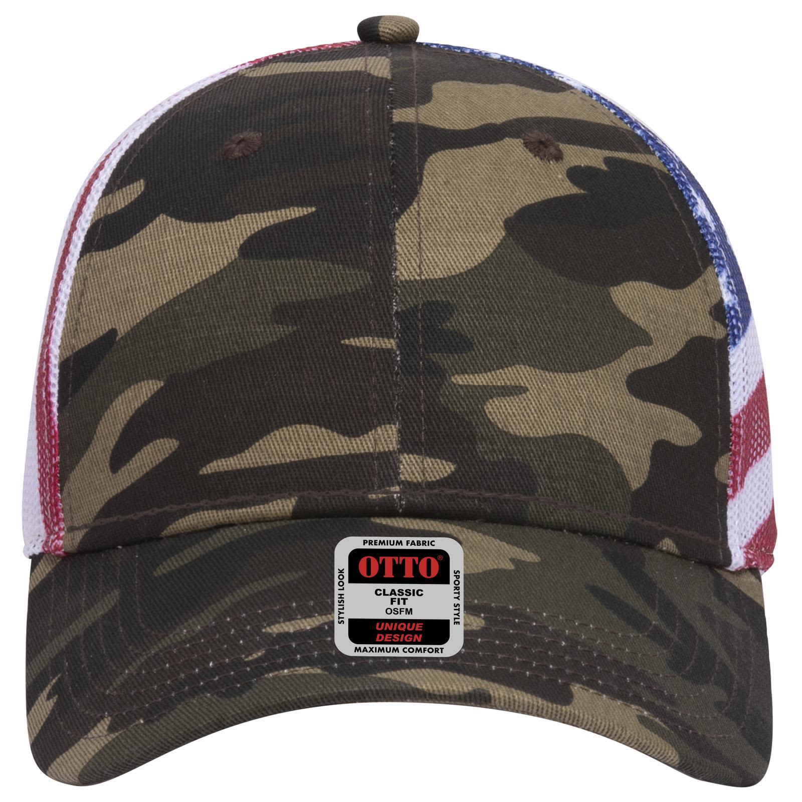 6 Panel Low Profile Trucker Cap