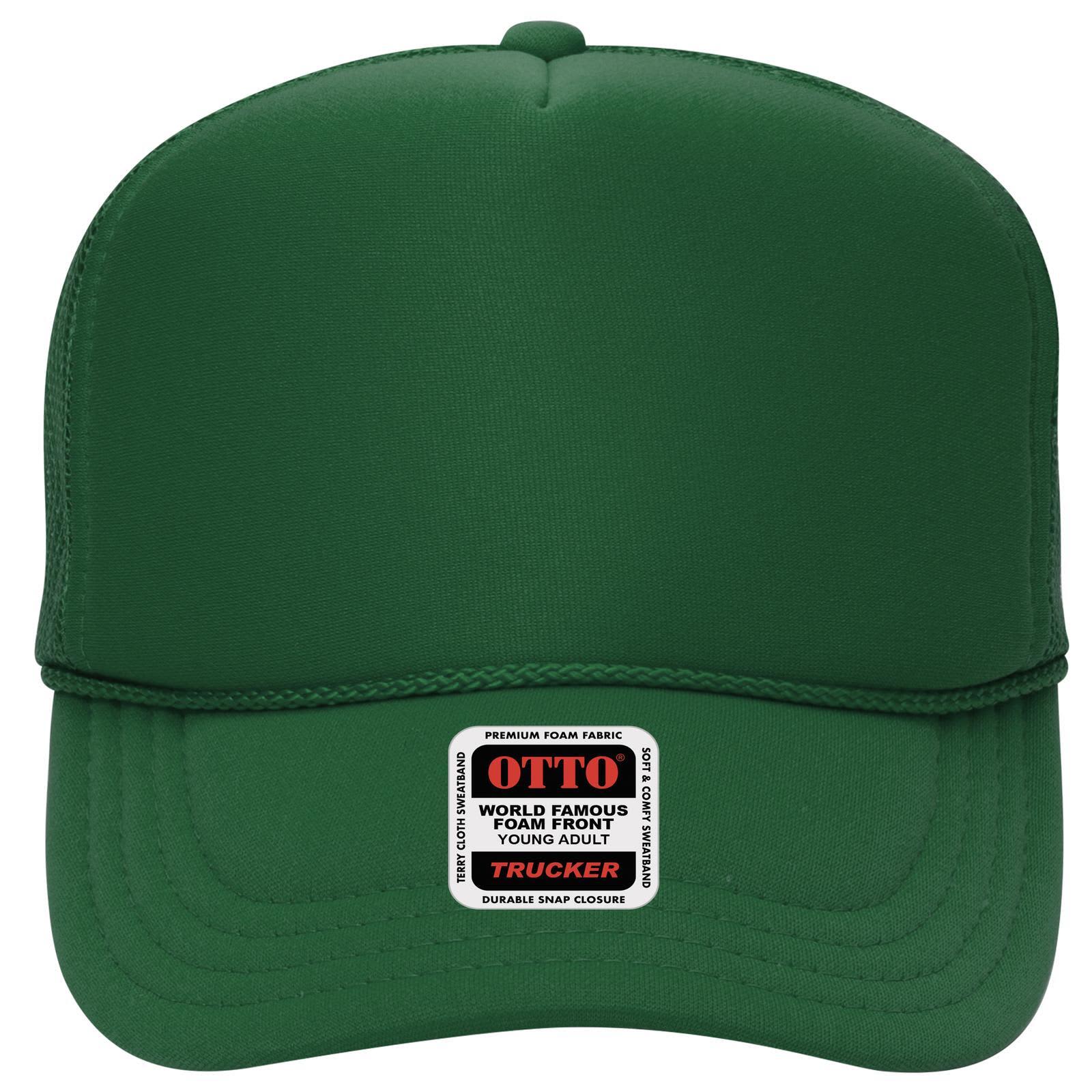 5 Panel High Crown Trucker Cap (Youth)