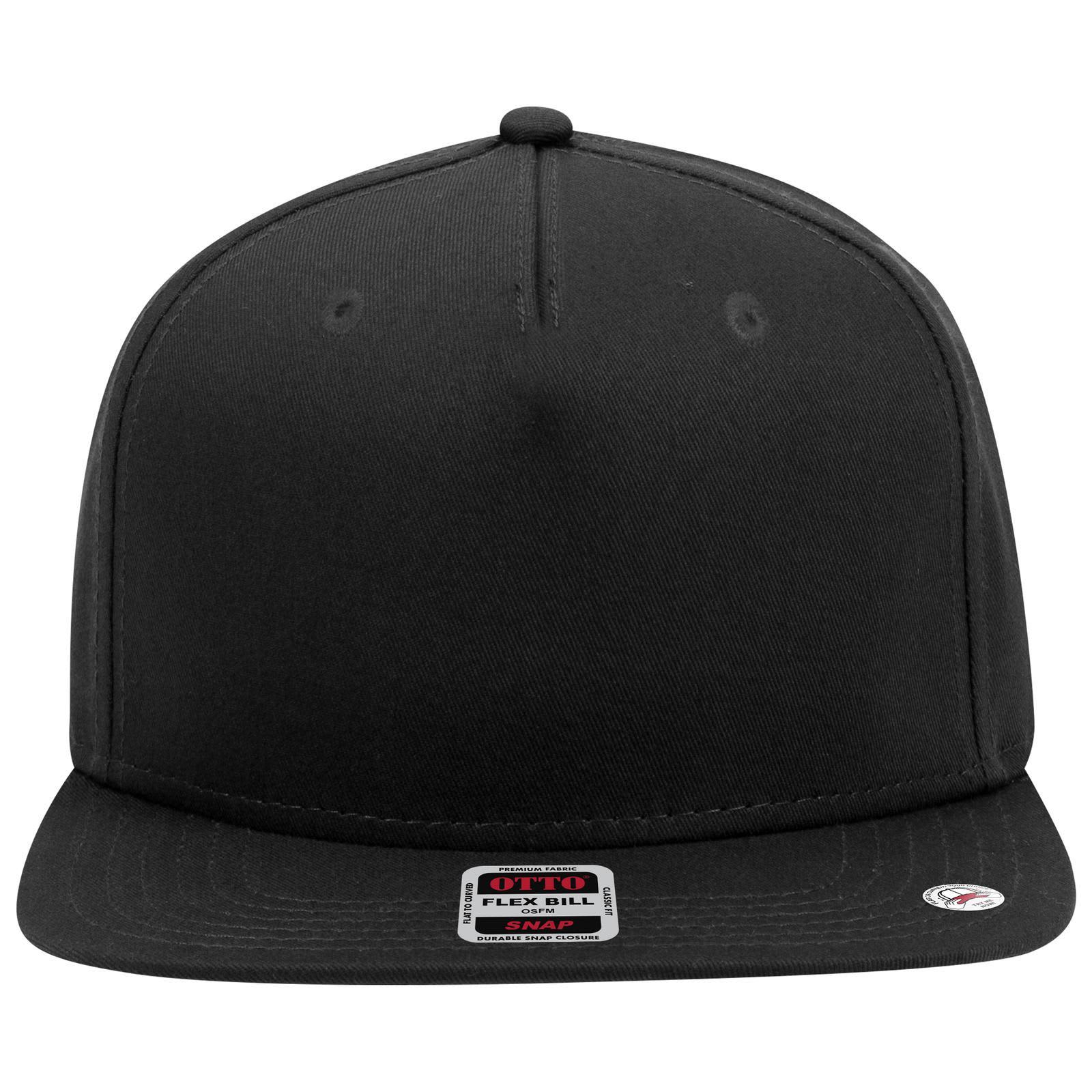 5 Panel Mid Profile Snapback Cap