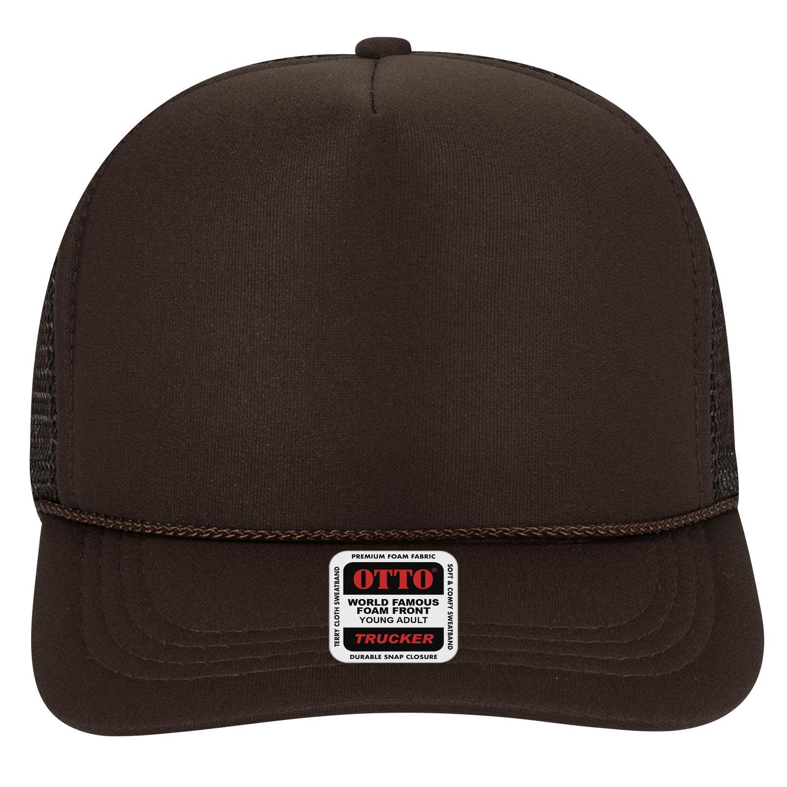 5 Panel High Crown Trucker Cap (Youth)