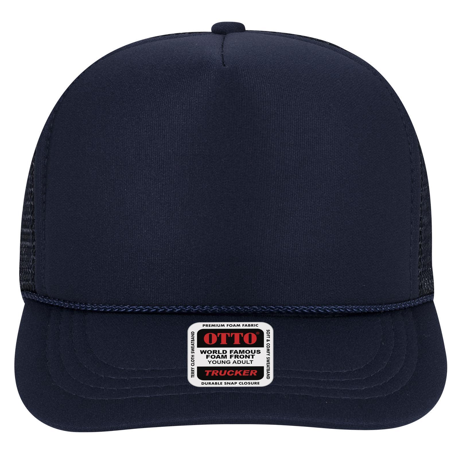 5 Panel High Crown Trucker Cap (Youth)