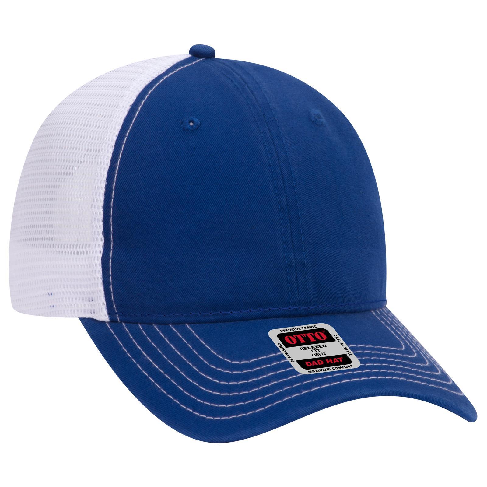 6 Panel Low Profile Trucker Dad Cap