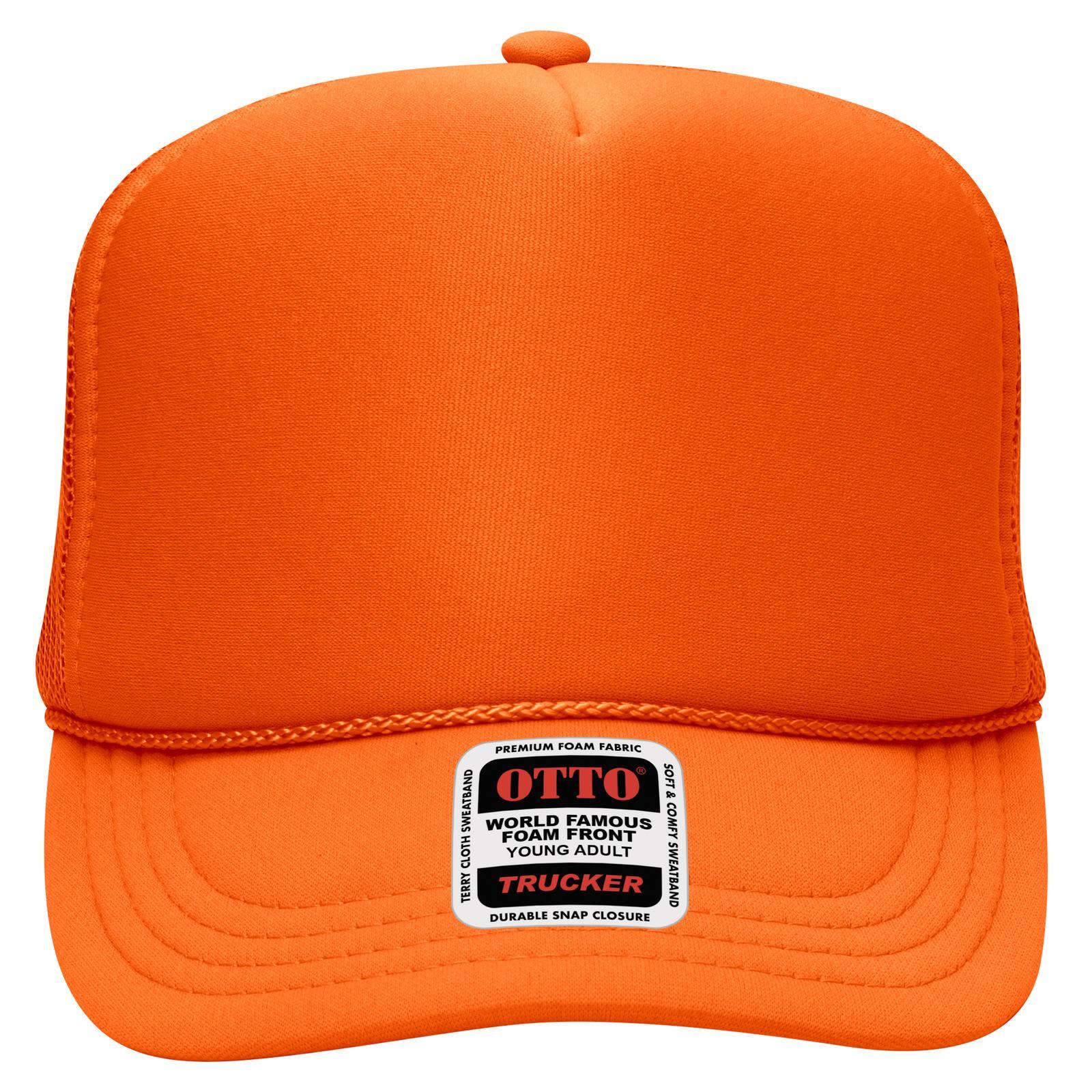 5 Panel High Crown Trucker Cap (Youth)