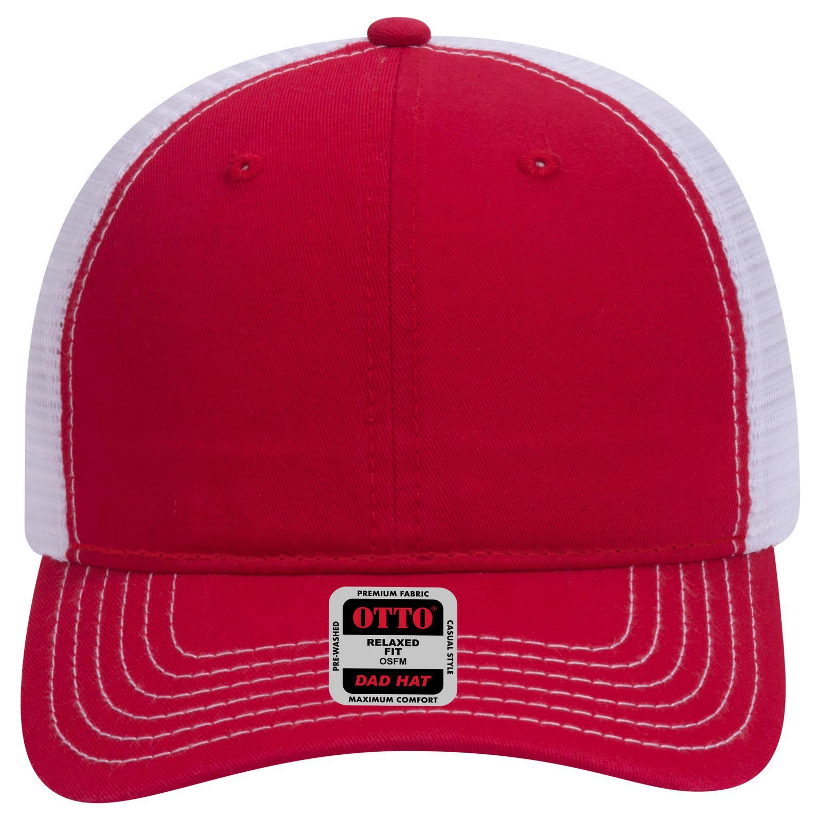 6 Panel Low Profile Trucker Dad Cap