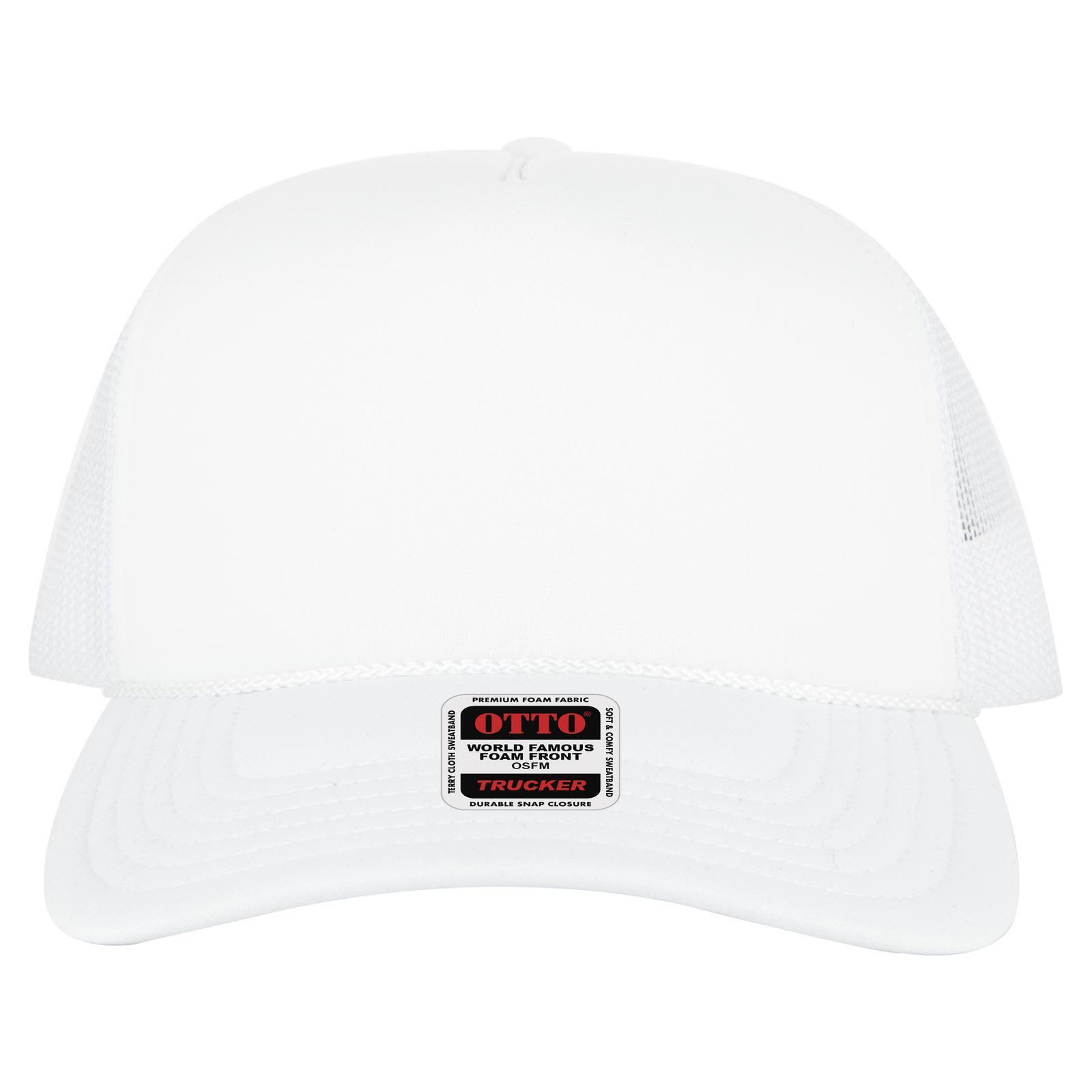 5 Panel High Crown Trucker Cap