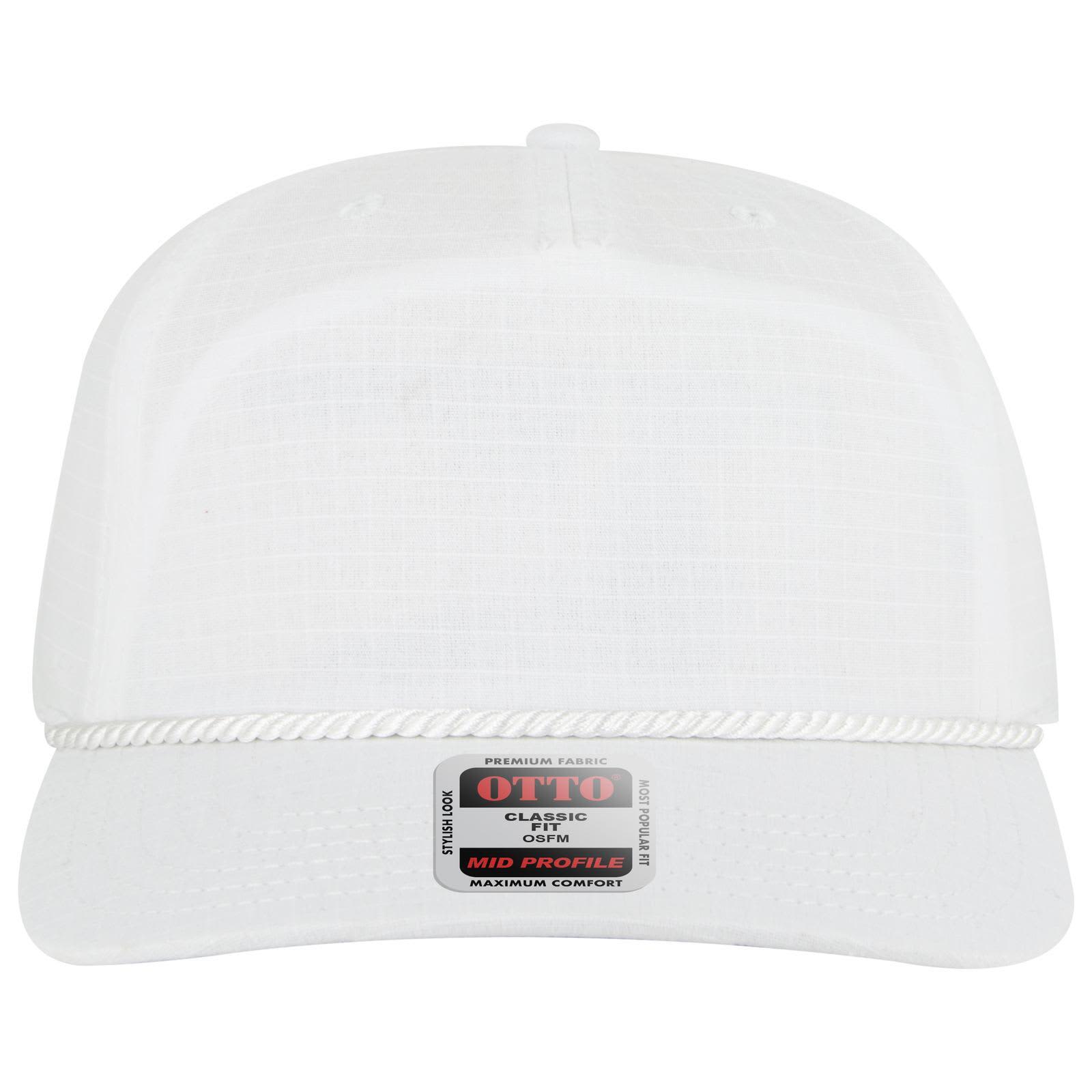 5 Panel Mid Profile Baseball Hat