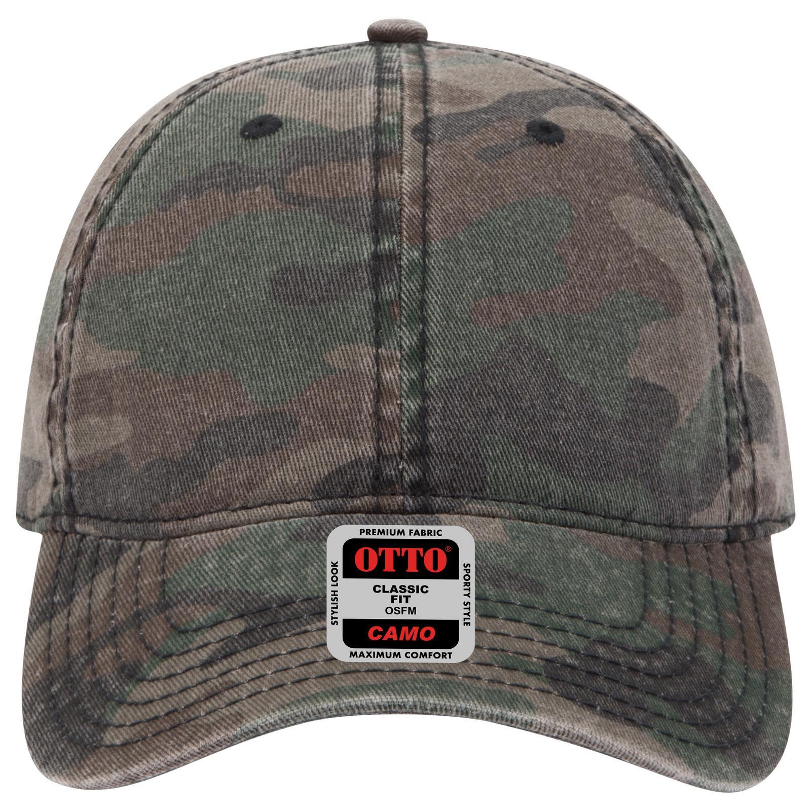 Digital Camo 6 Panel Low Profile Baseball Cap