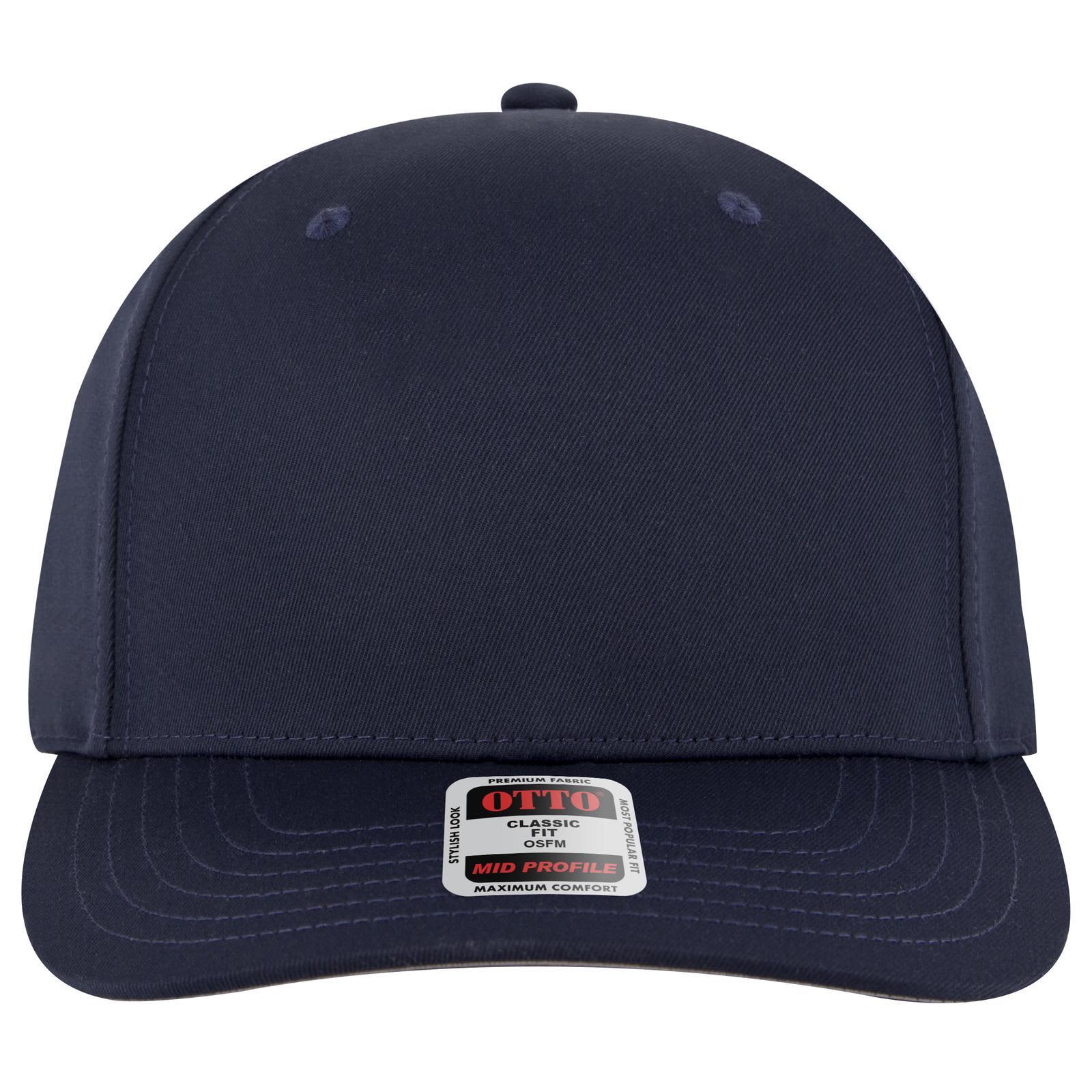Seamless 6 Panel Mid Profile Baseball Cap