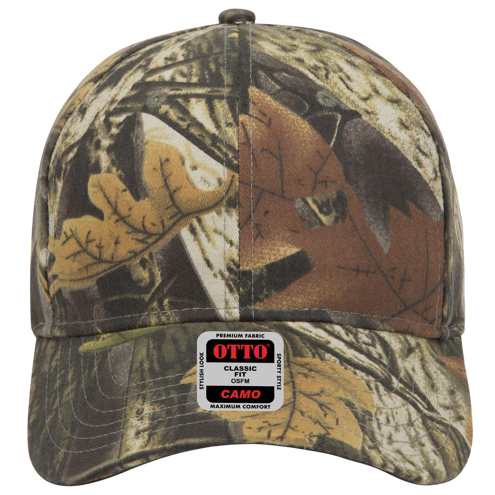 Camo 6 Panel Low Profile Baseball Cap