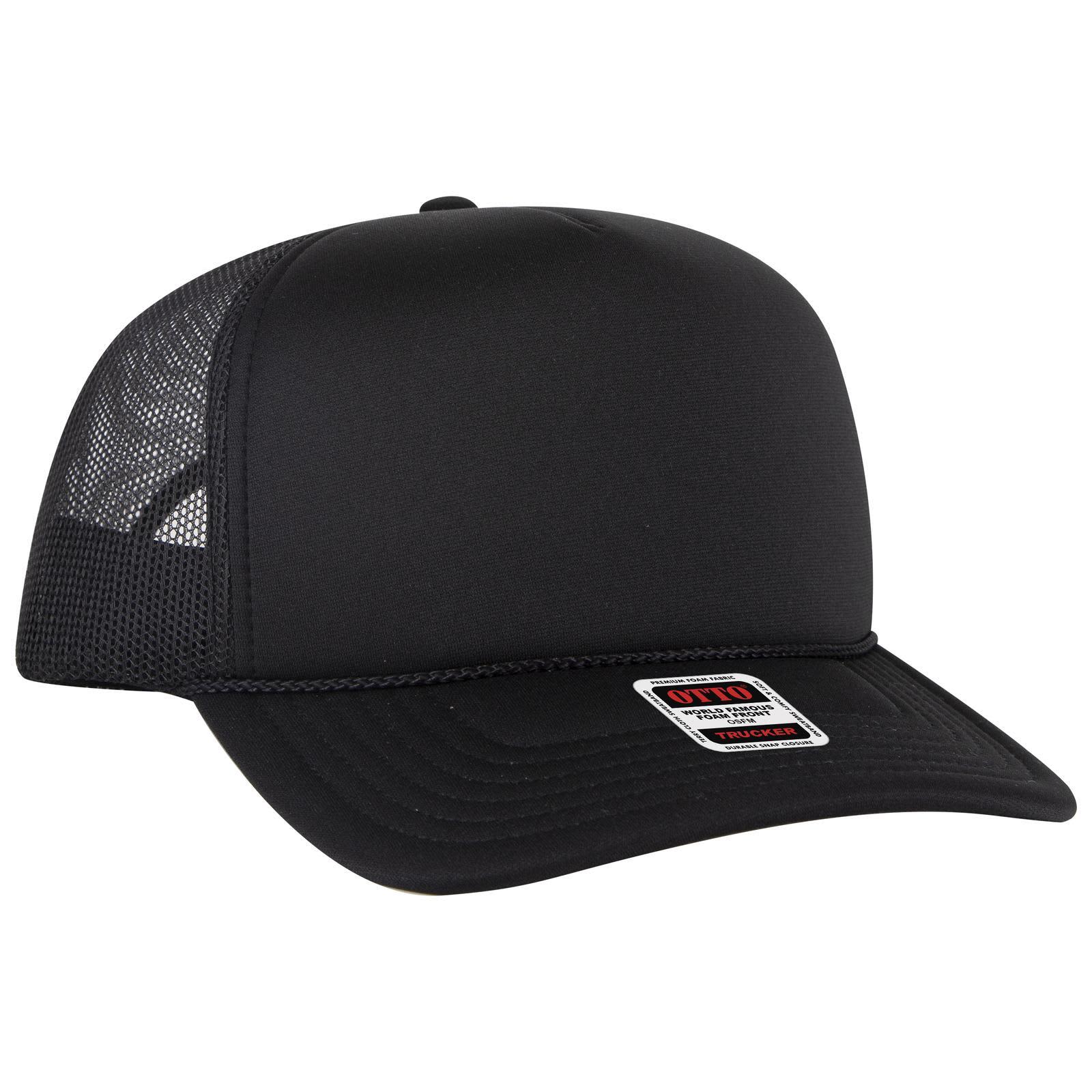 5 Panel High Crown Trucker Cap