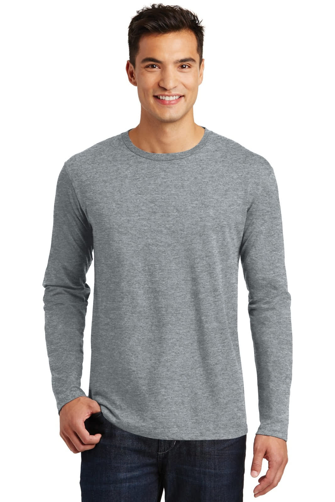 District Made Mens Perfect Weight Long Sleeve Tee