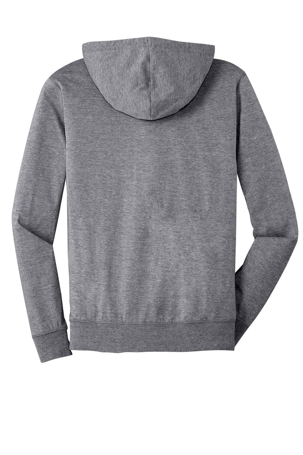 District Young Mens Jersey Full-Zip Hoodie