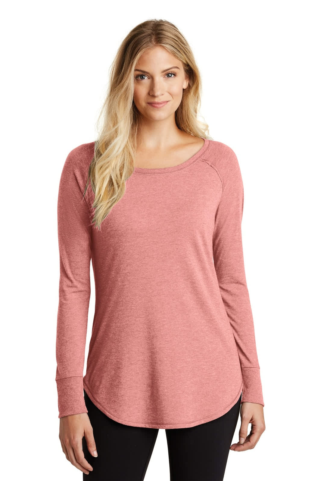 District Made  Ladies Perfect Tri  Long Sleeve