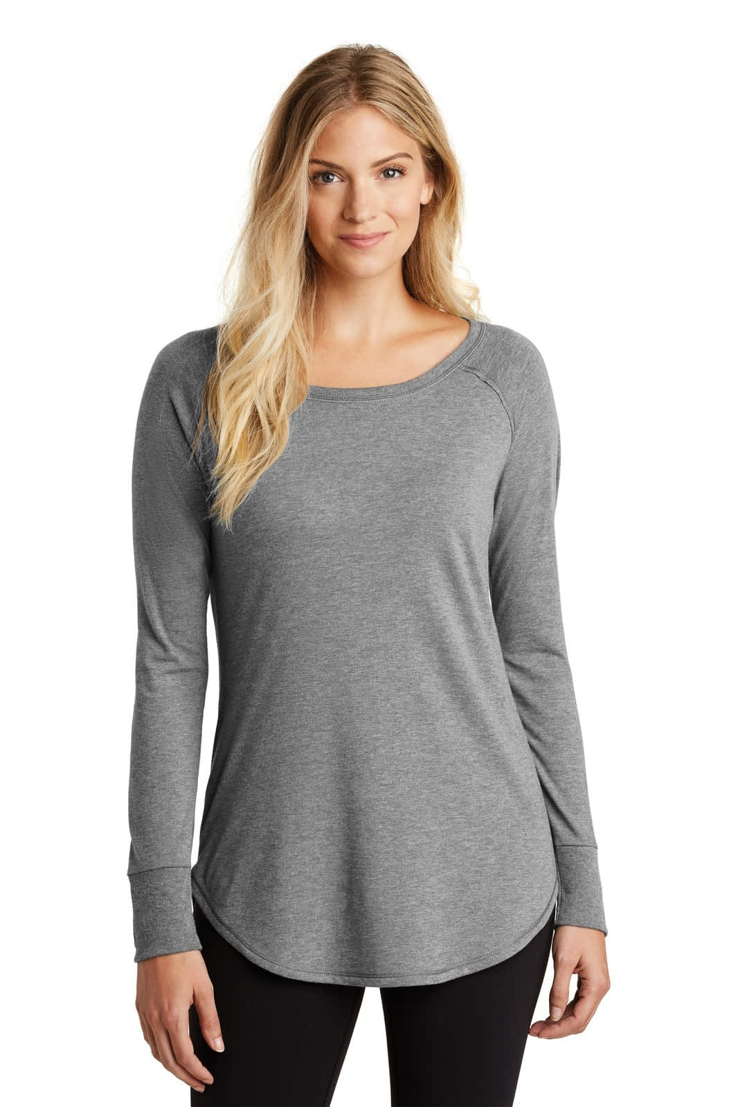 District Made  Ladies Perfect Tri  Long Sleeve