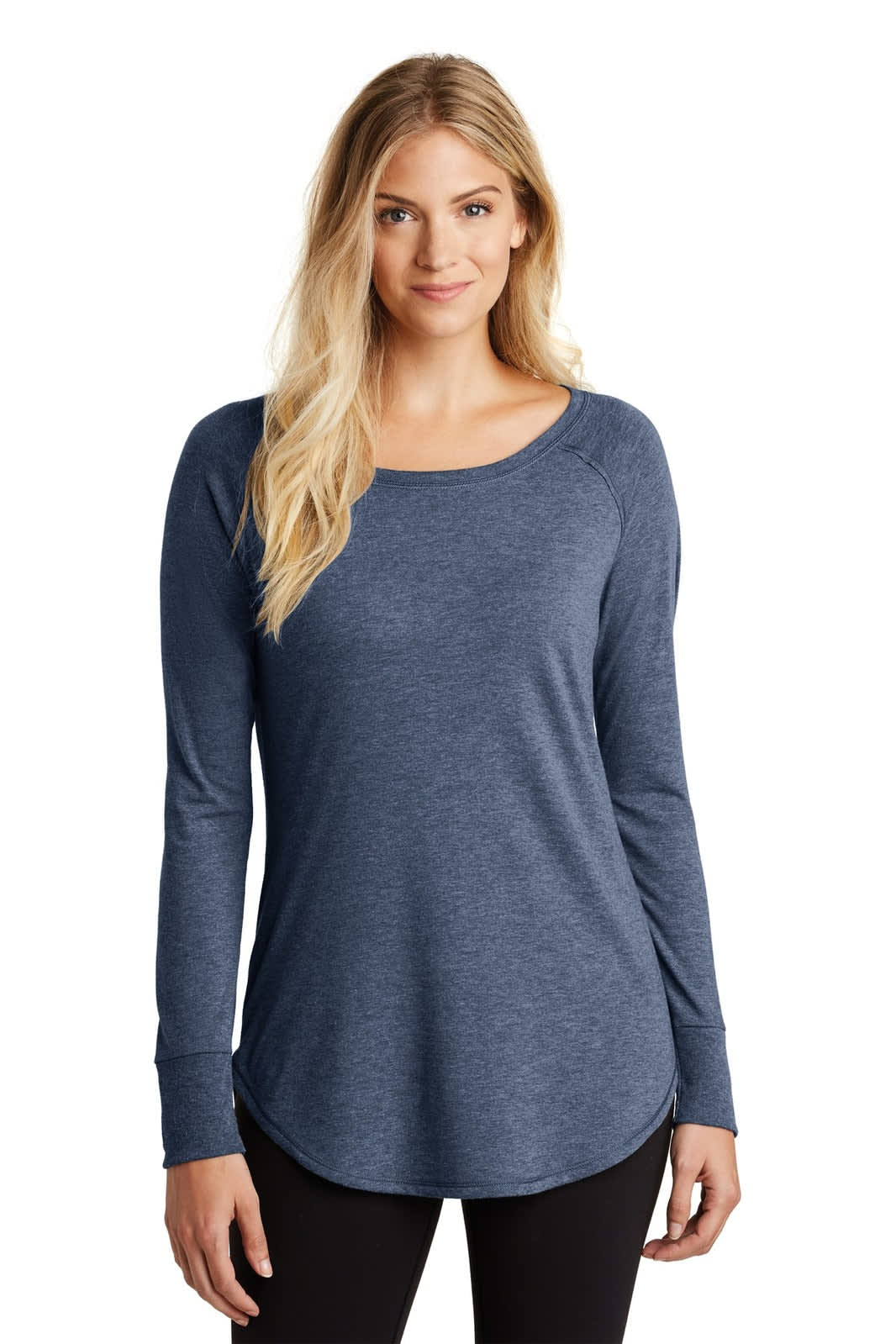 District Made  Ladies Perfect Tri  Long Sleeve