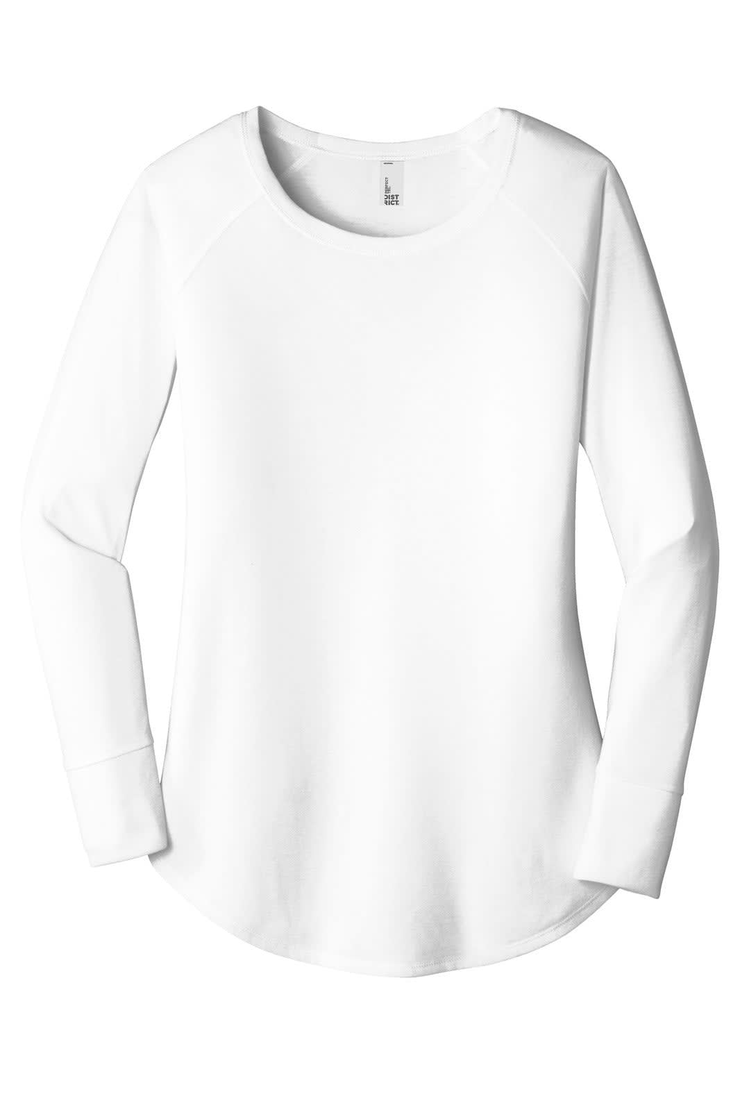 District Made  Ladies Perfect Tri  Long Sleeve