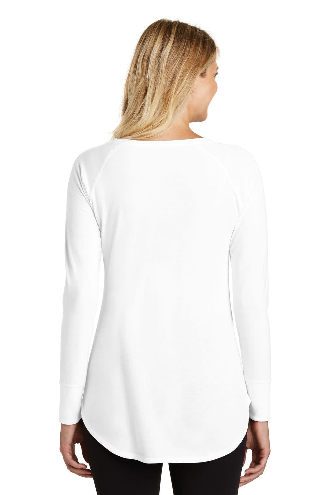 District Made  Ladies Perfect Tri  Long Sleeve