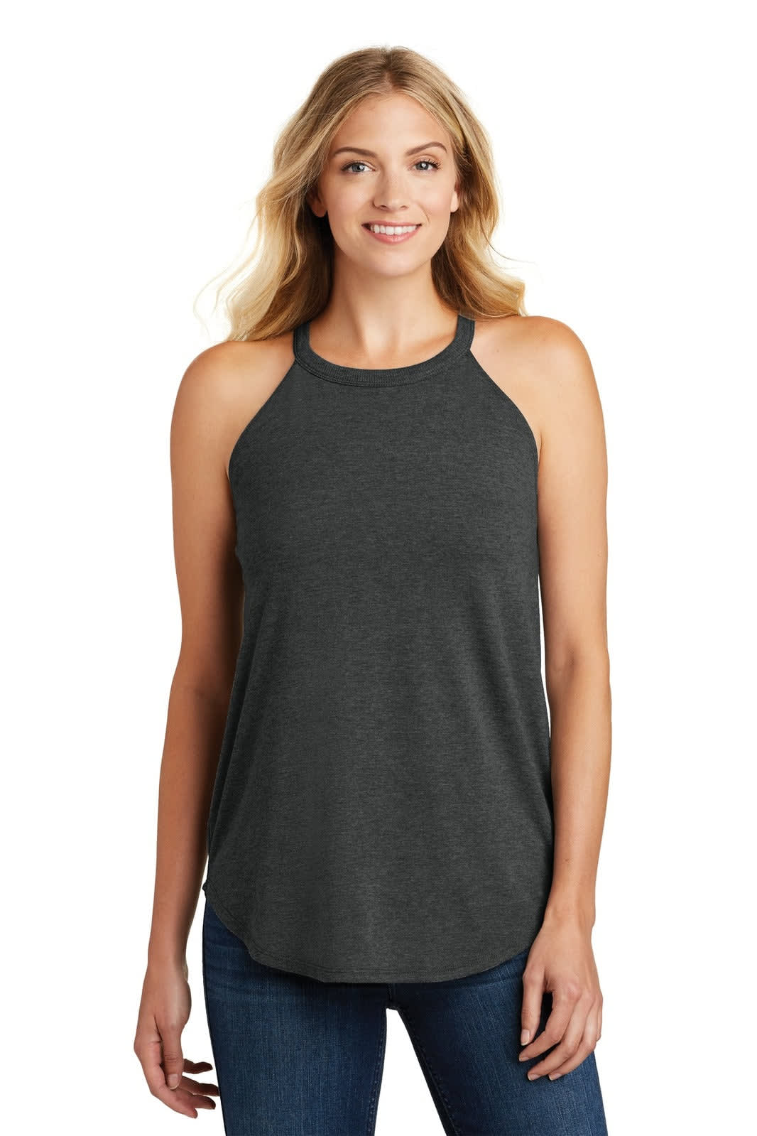 District Made  Ladies Perfect Tri  Rocker Tank