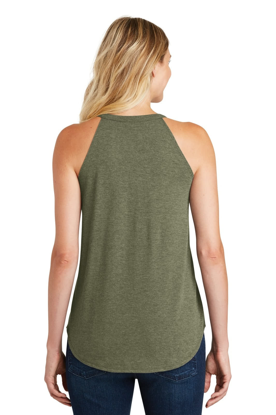 District Made  Ladies Perfect Tri  Rocker Tank