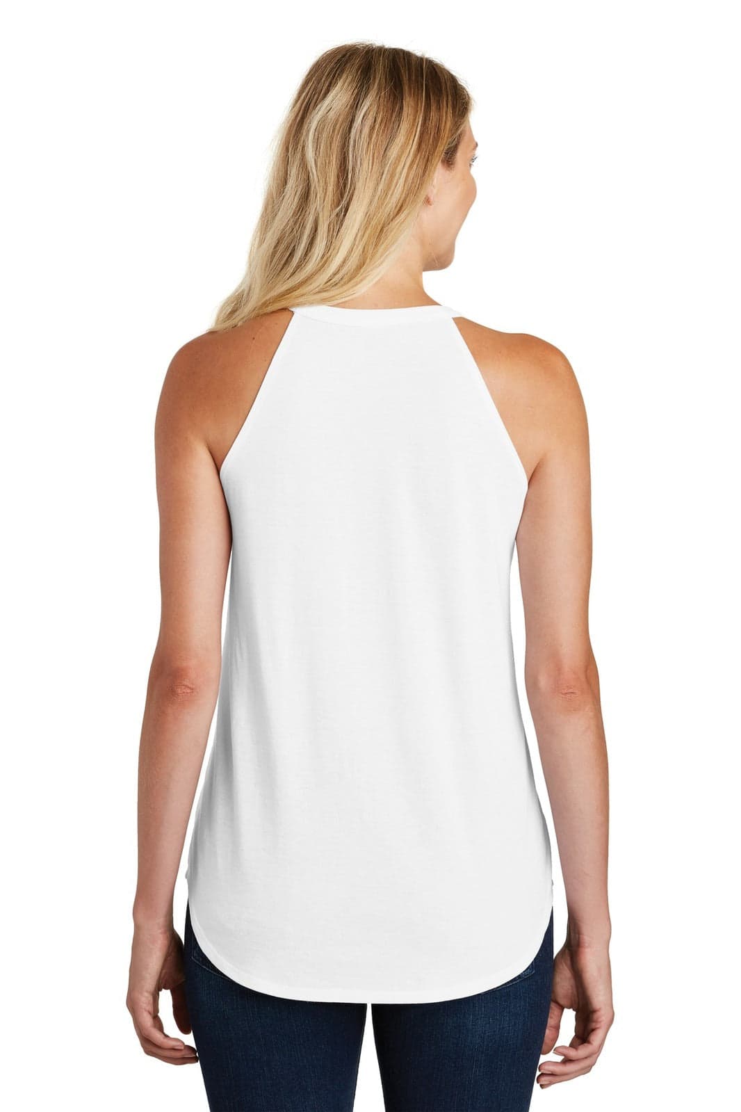 District Made  Ladies Perfect Tri  Rocker Tank