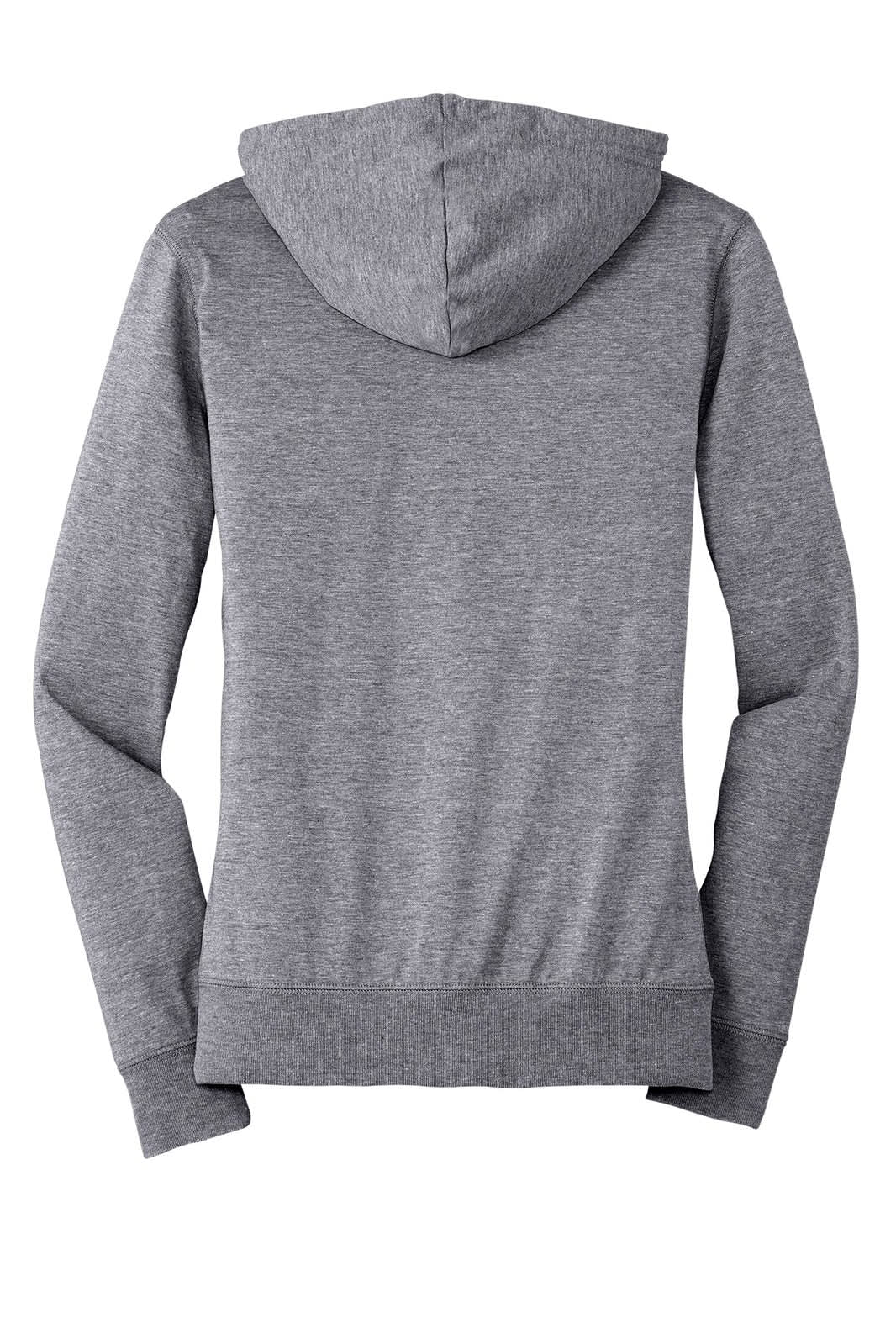 District Juniors Jersey Full-Zip Hoodie