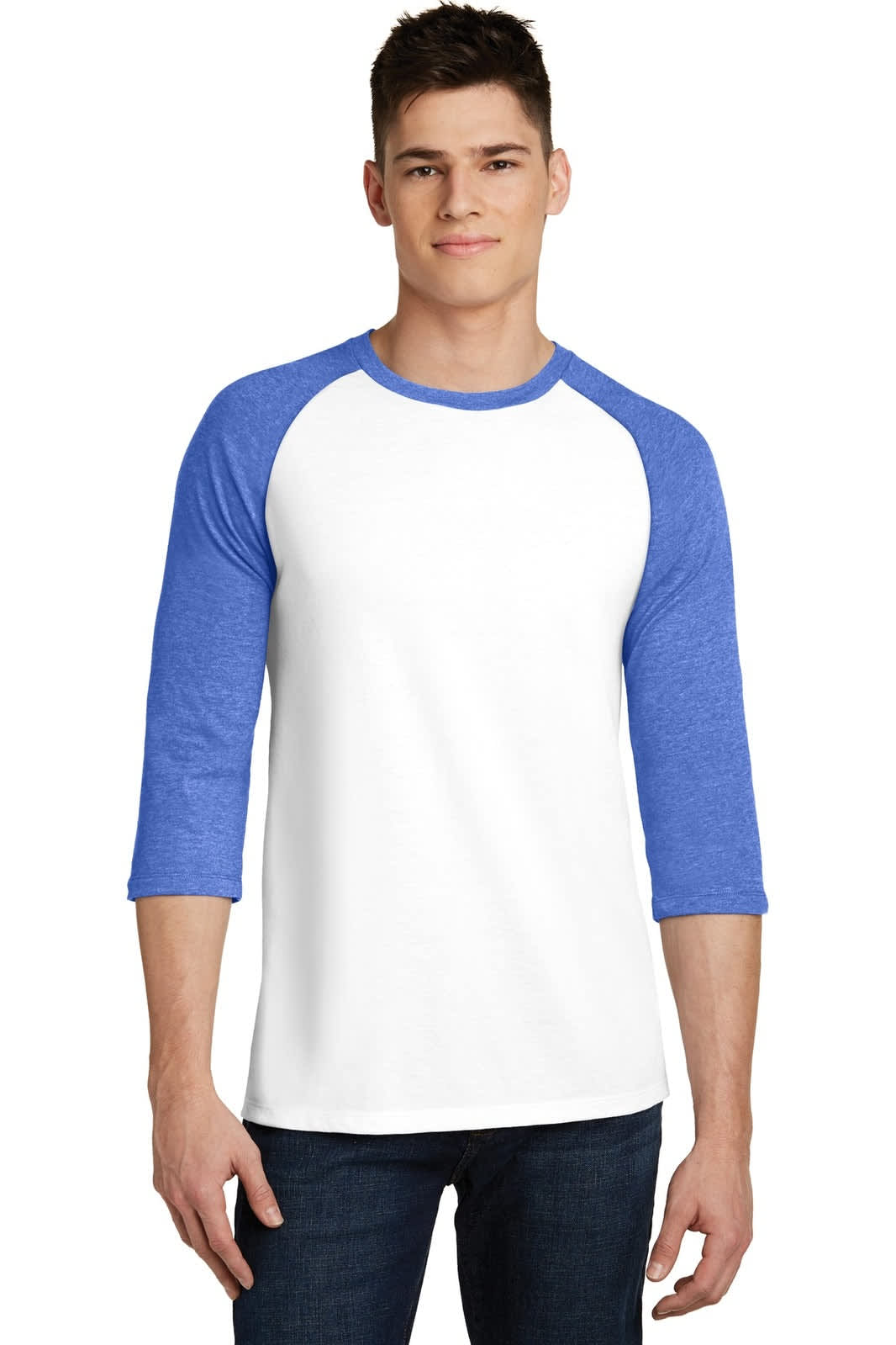 District Young Mens Very Important Tee 3/4-Sleeve Raglan