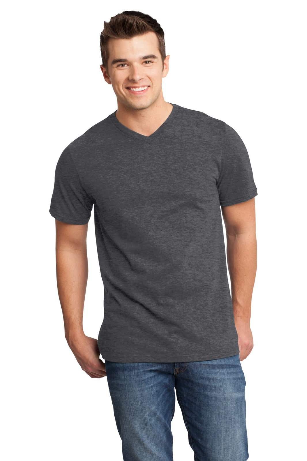 District - Young Mens Very Important Tee V-Neck