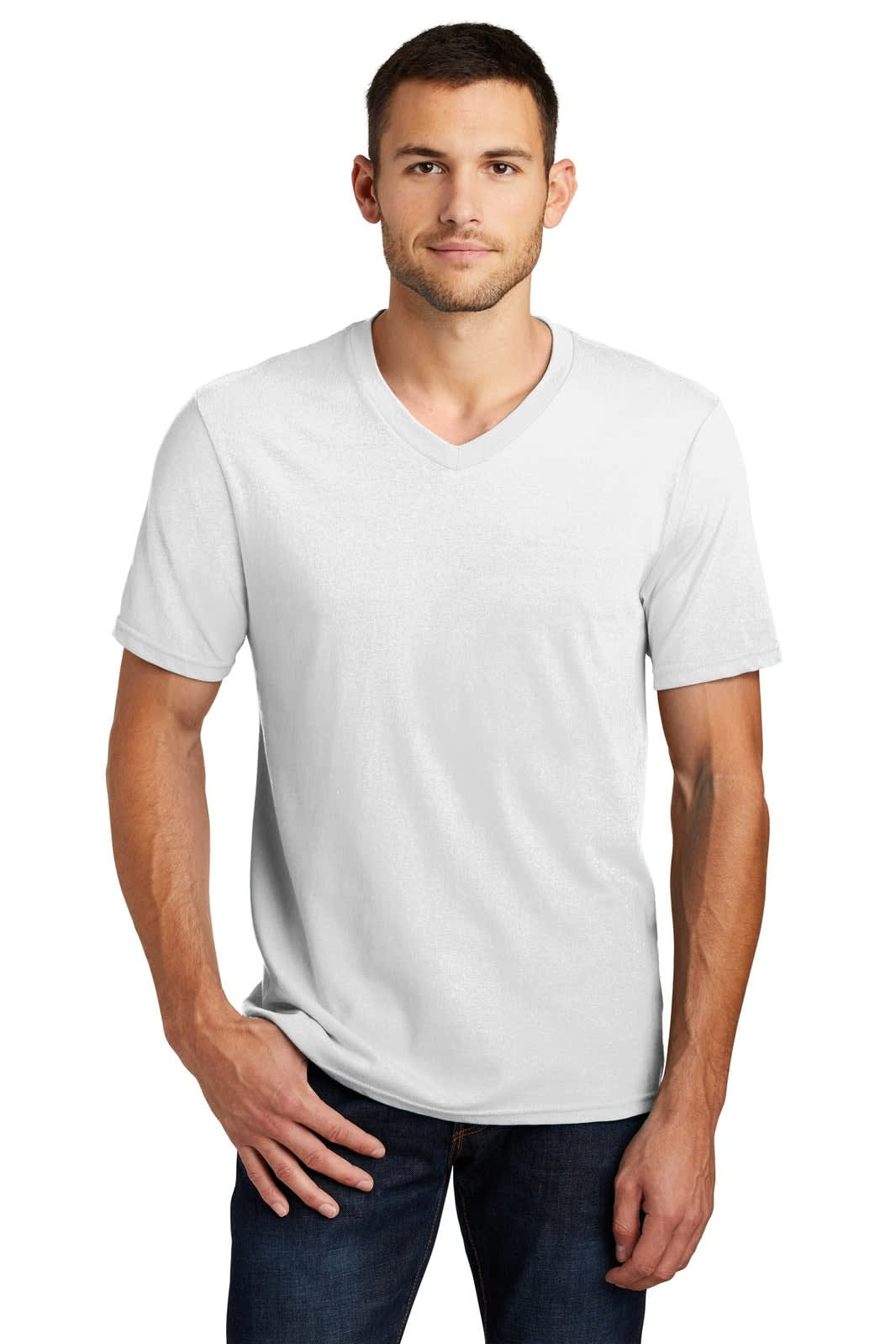 District - Young Mens Very Important Tee V-Neck