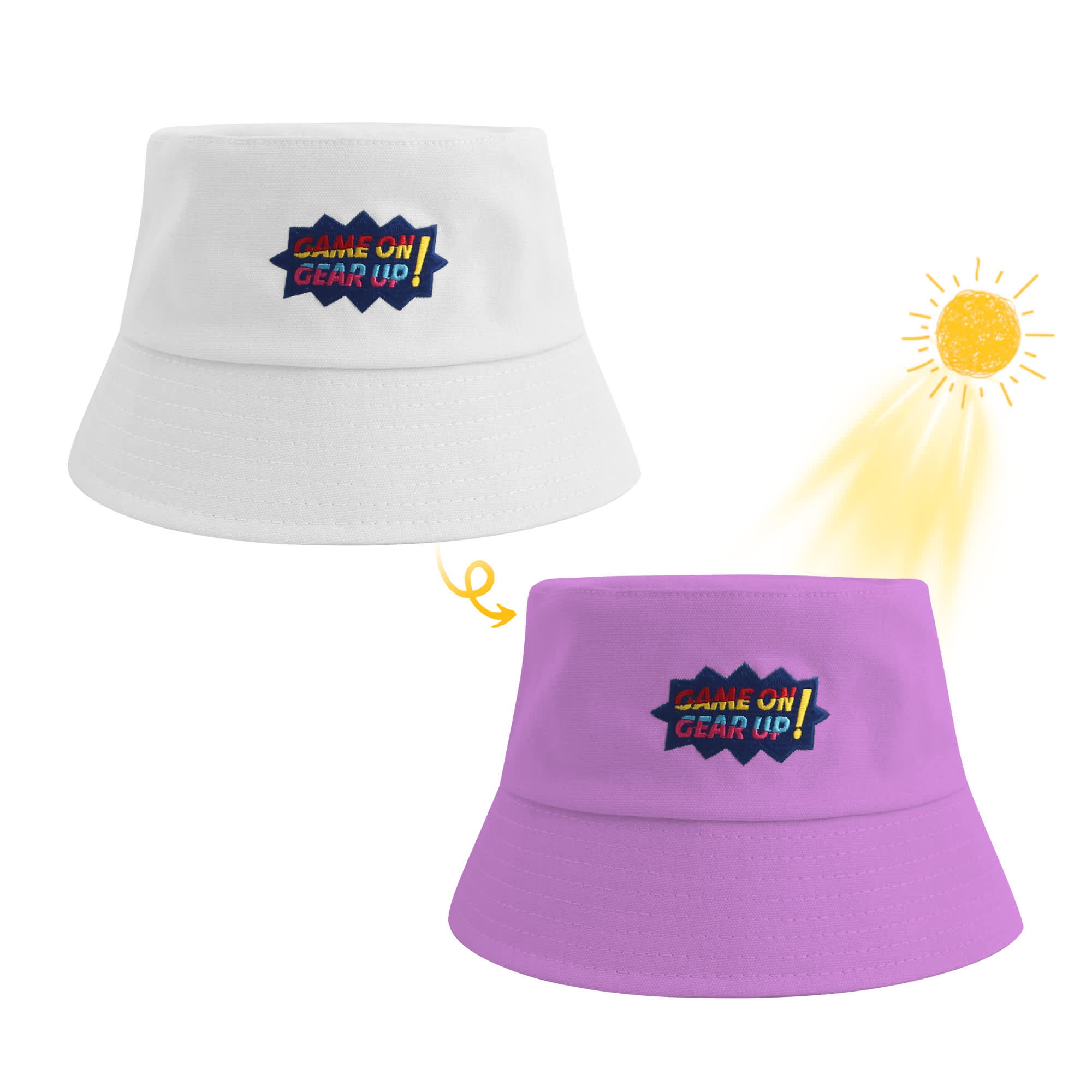 Colour Changing Bucket Hat