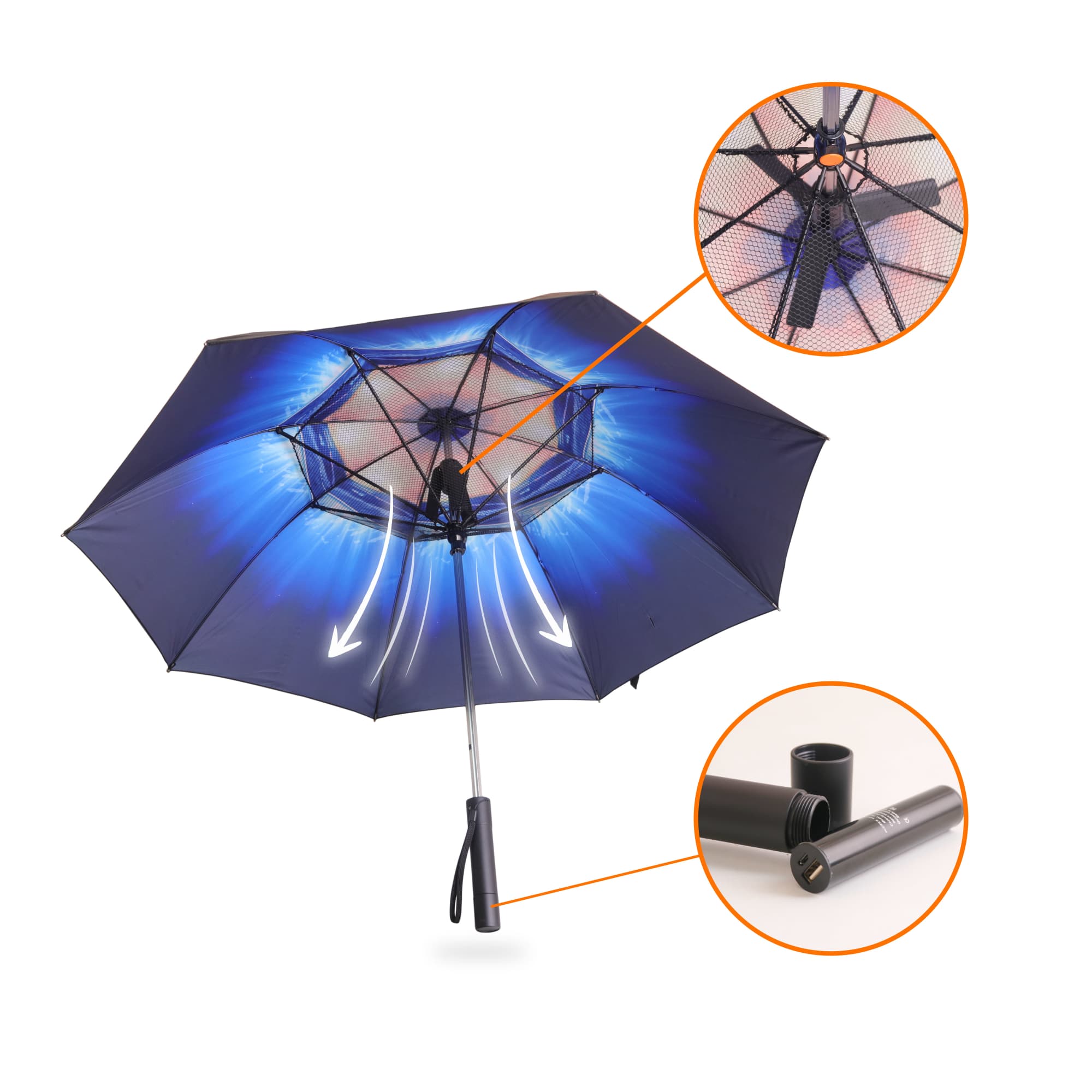 Sport Umbrella with Fan