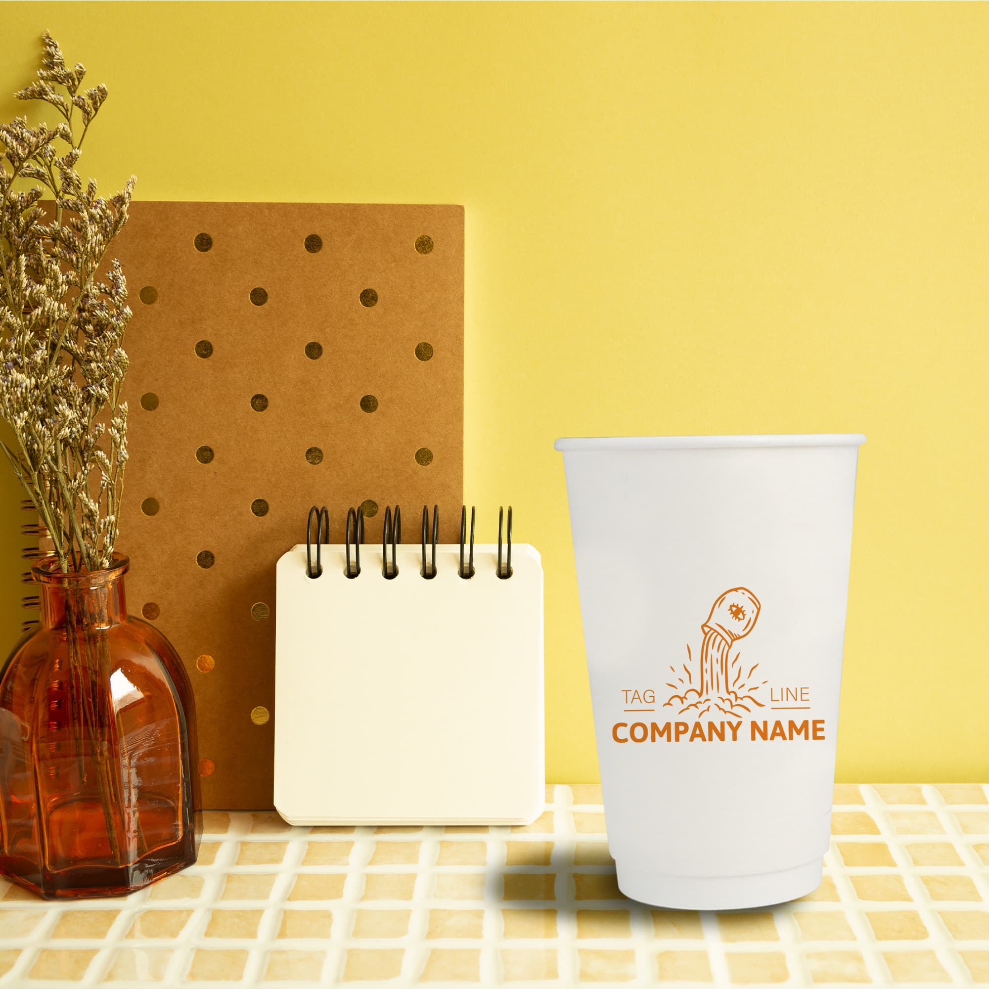 Custom Disposable Double Wall Paper Cups