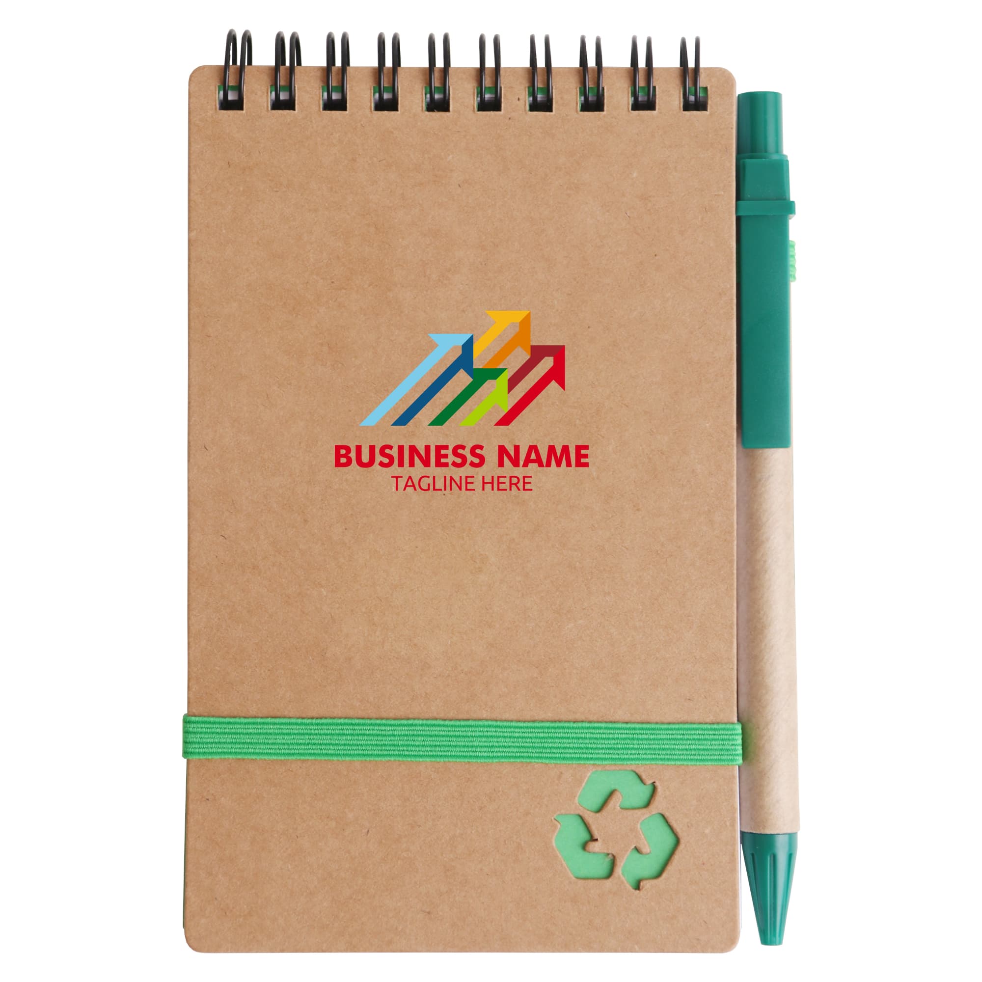 Spiral Notebook with Ballpoint Pen
