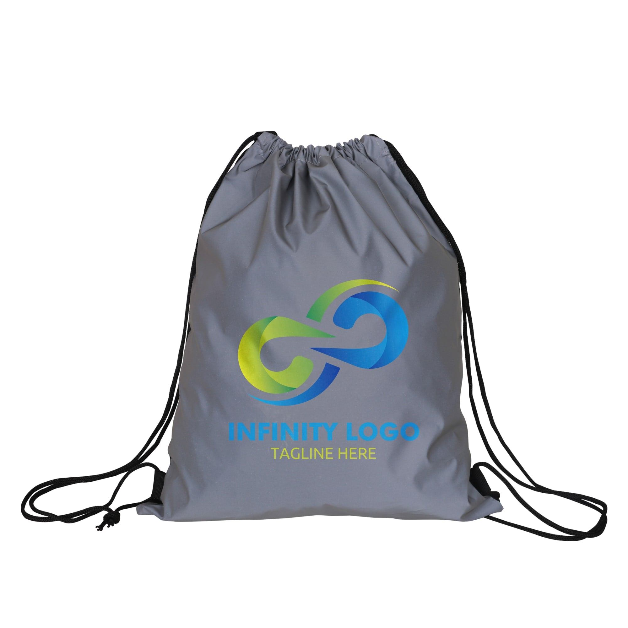 Reflective Drawstring Bag